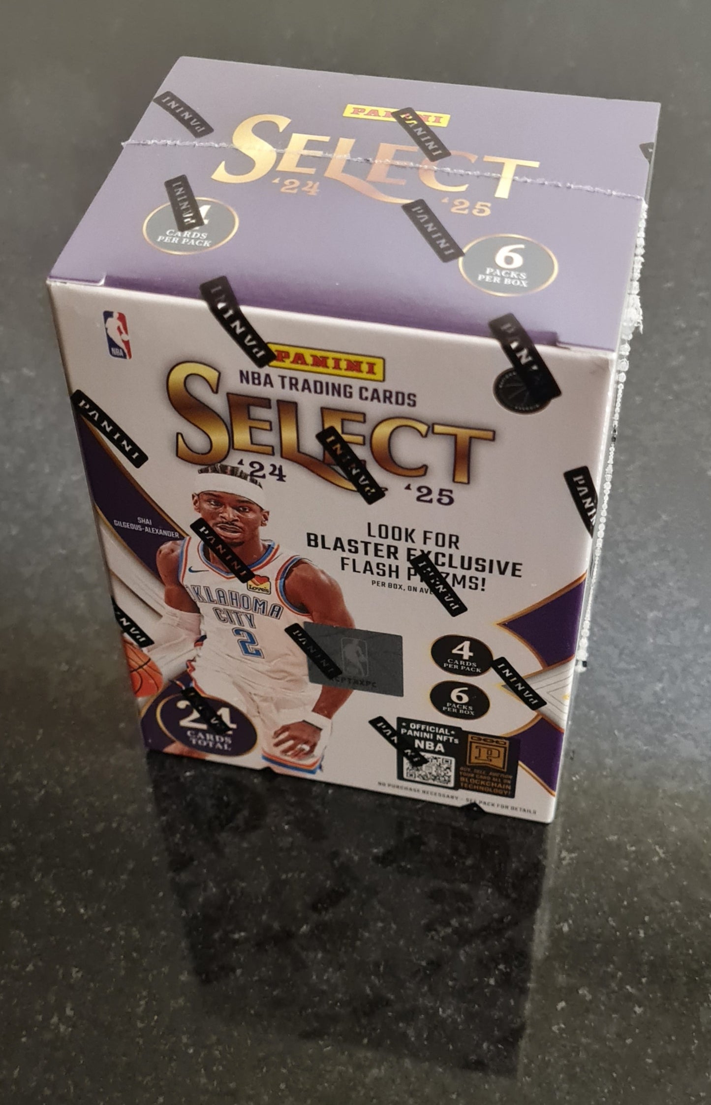 2024/25 Panini Selet Basketball 6-Pack Blaster Box NBA Basketball