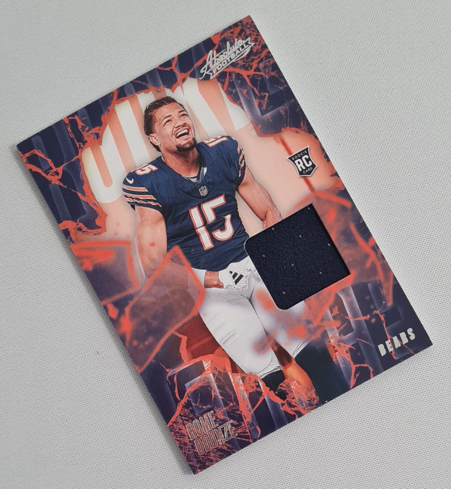 Rome Odunze - 2024 Panini Absolute Football NFL Bears (RC) #RF-ROE /Patch