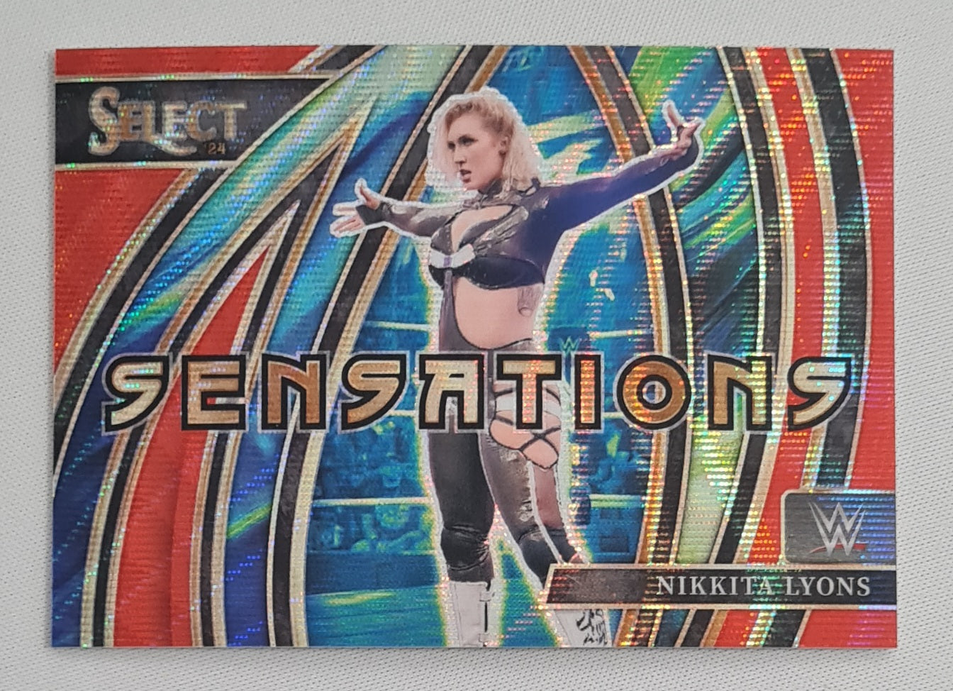 Nikkita Lyons - 2024 Panini Select WWE Wrestling Sensations NXT #3 Prizm /149
