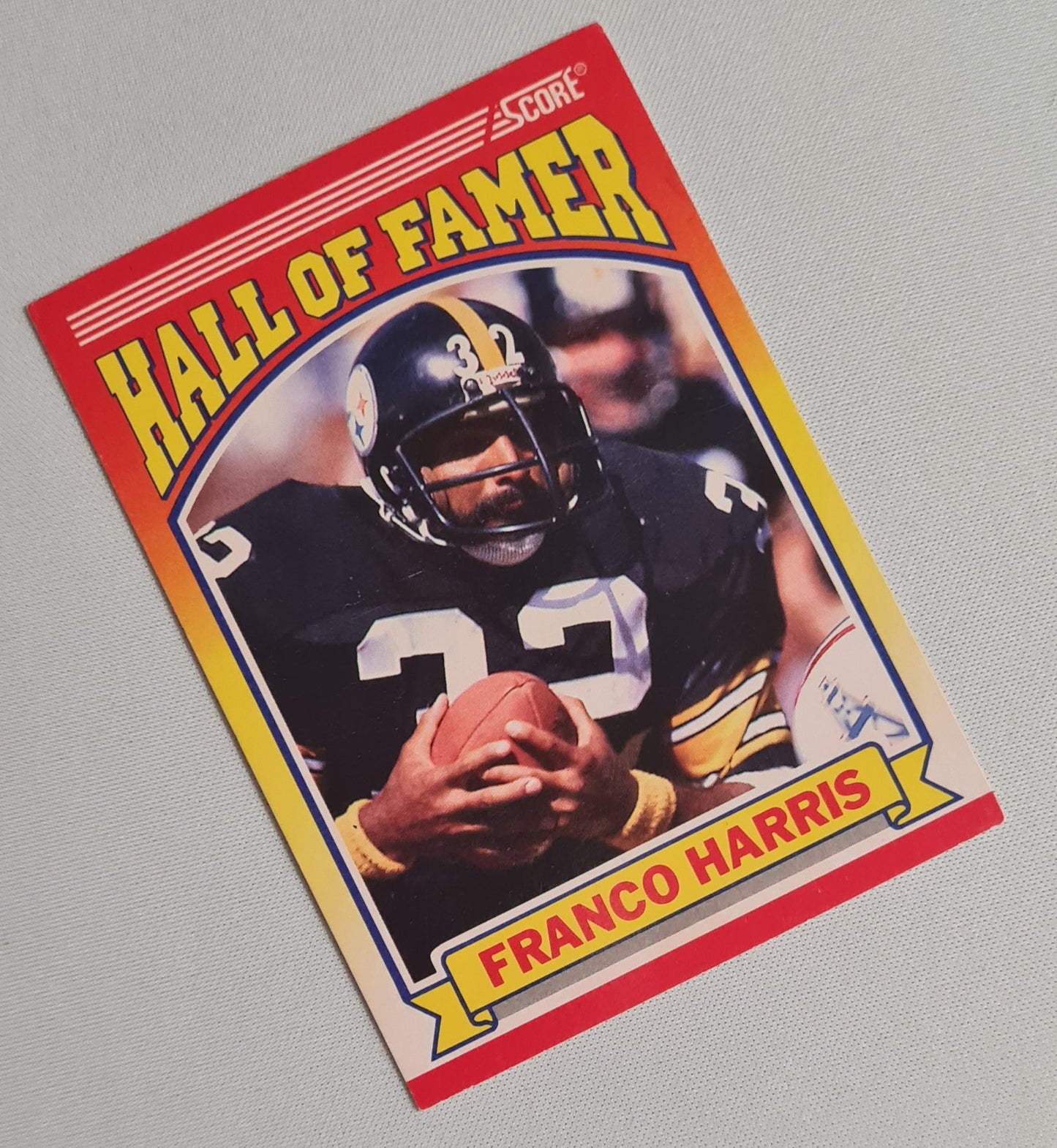 Franco Harris - 1990 Score NFL Football Hall of Famers 1990 Pittsburgh Steelers #595