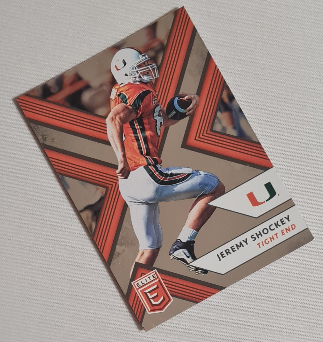 Jeremy Shockey - 2018 Panini Elite Draft Picks Collegiate Football UM #48