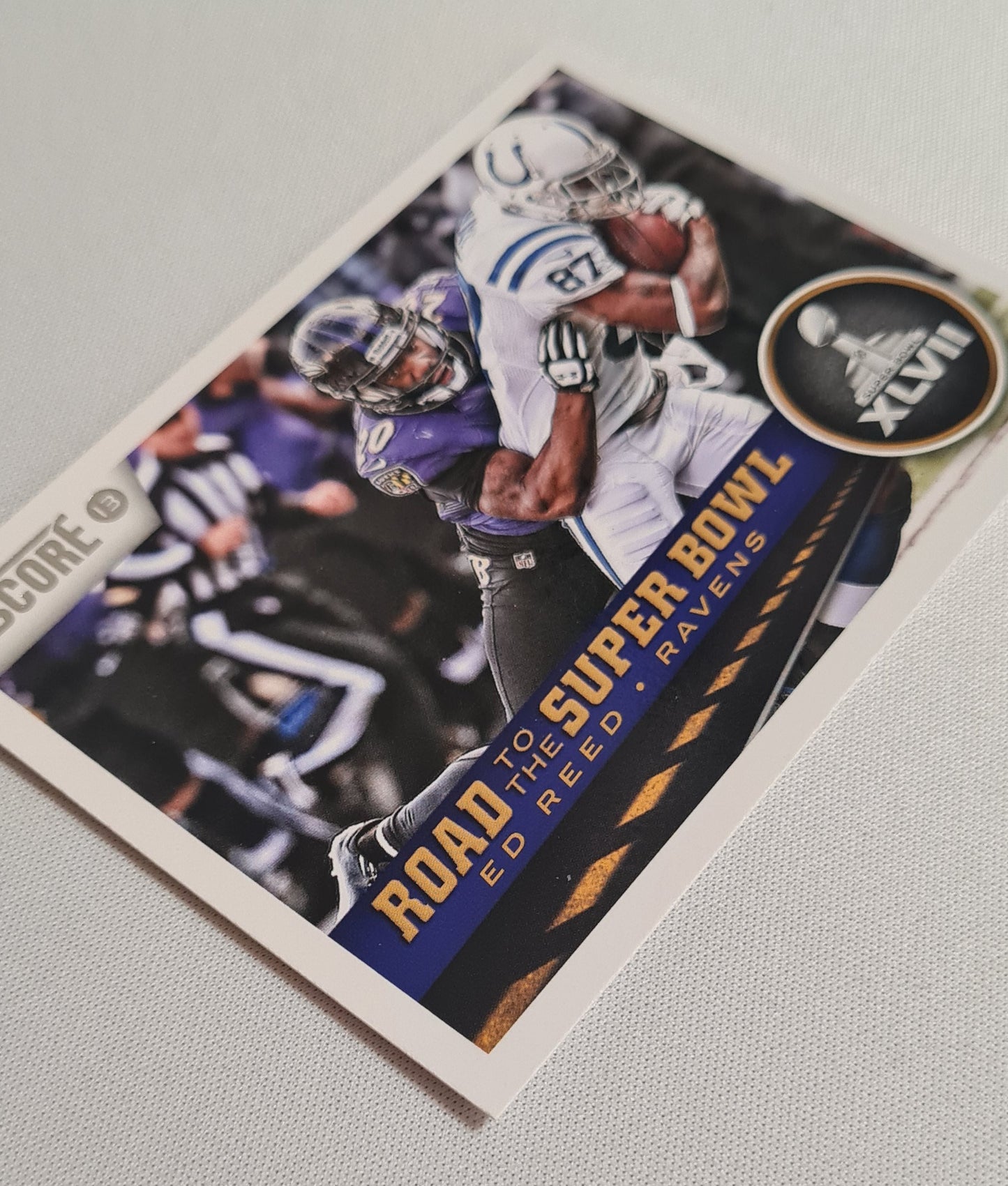 Ed Reed - 2013 Score Football NFL Ravens - Road to the Super Bowl #262