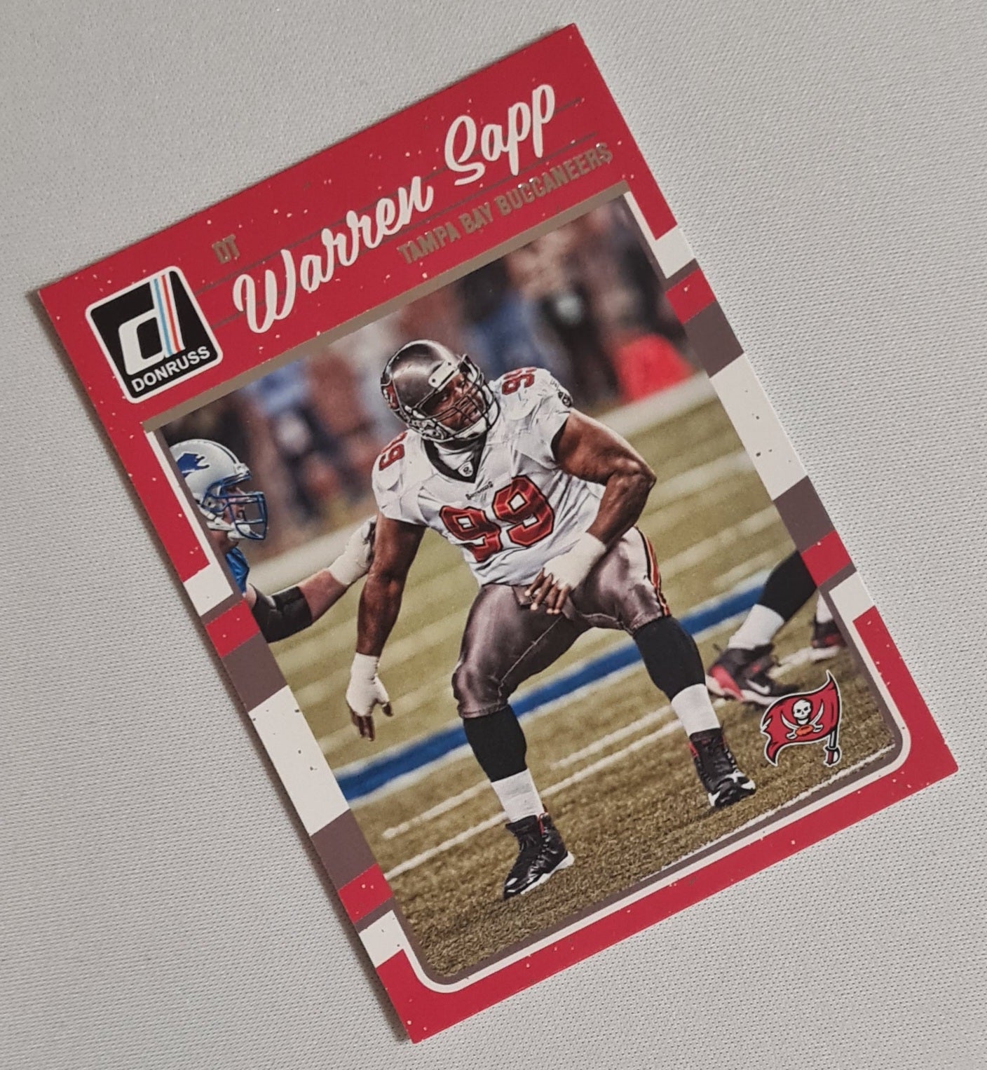 Warren Sapp - 2016 Panini Donruss Football NFL Tampa Bay Buccaneers #281