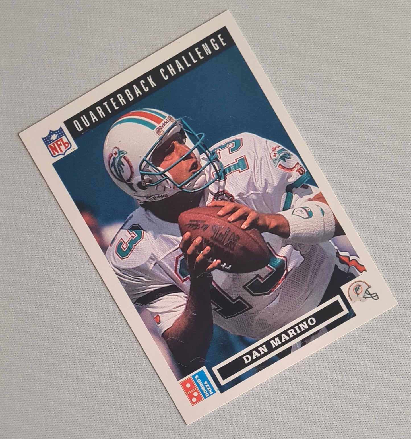 Dan Marino - 1991 Upper Deck Domino's Pizza NFL Football Miami Dolphins #16