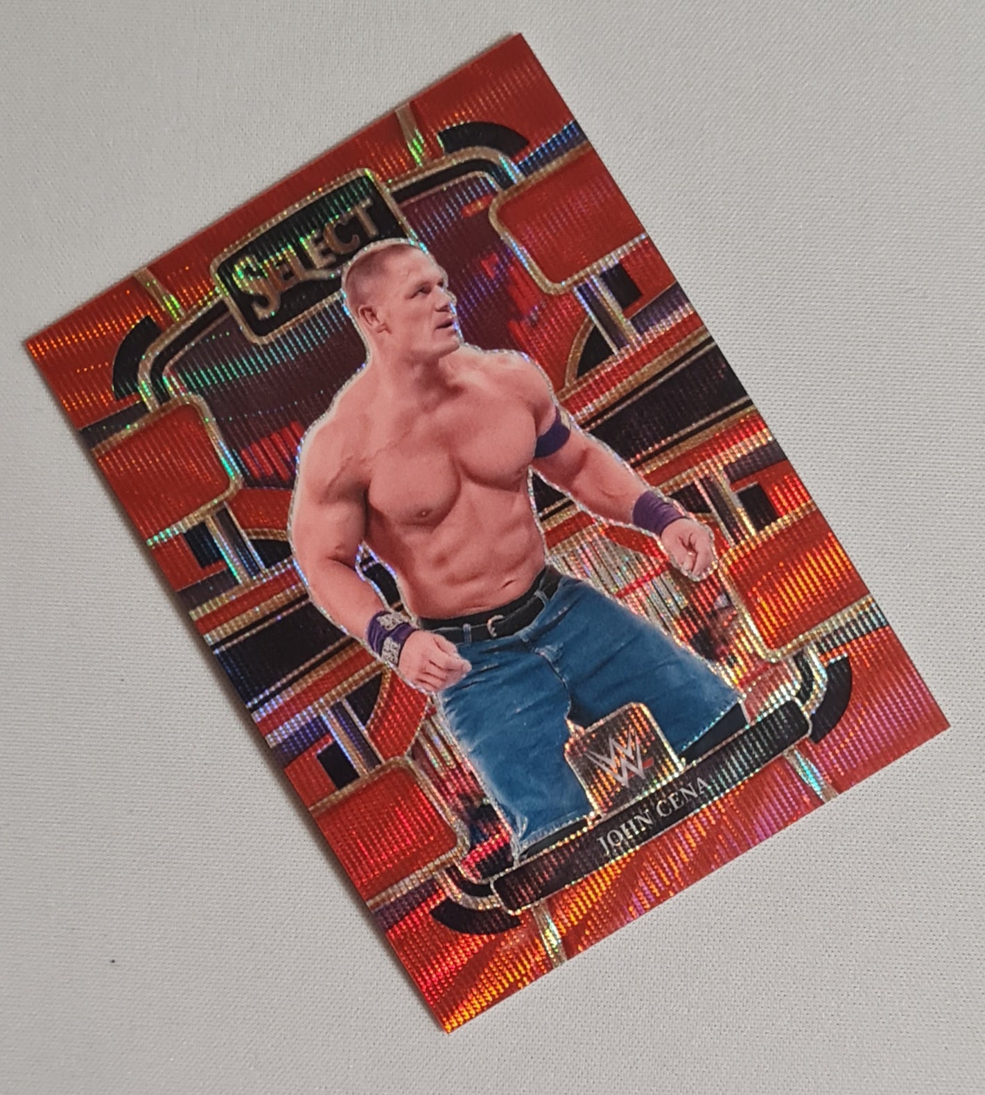 John Cena - 2024 Panini Select WWE Wrestling Legends #23 Red Concourse Prizm /99