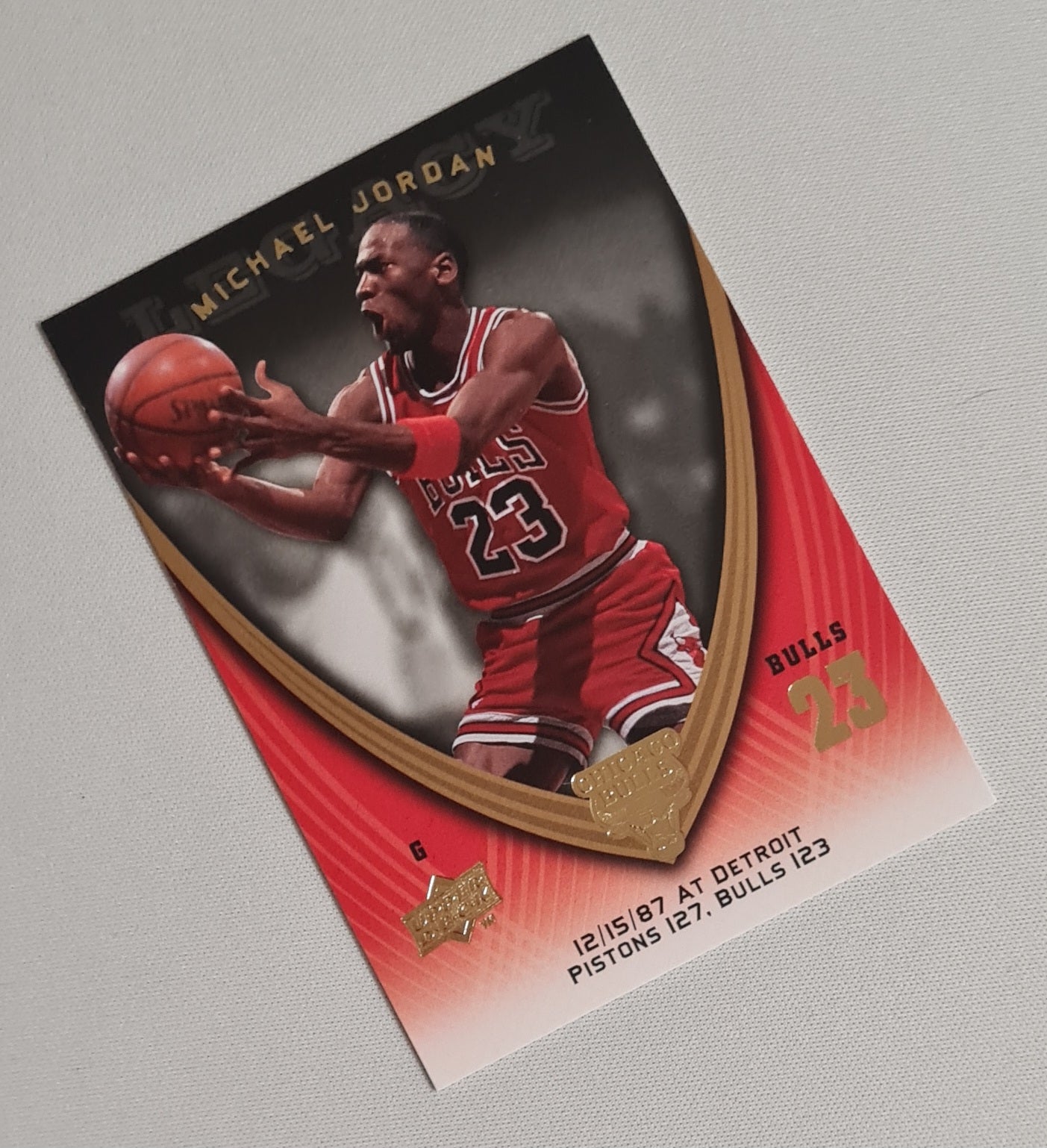 Michael Jordan - 2008/09 Upper Deck Michael Jordan Legacy NBA Chicago Bulls #203