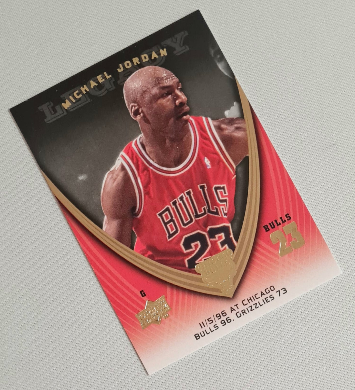 Michael Jordan - 2008/09 Upper Deck Michael Jordan Legacy NBA Chicago Bulls #769