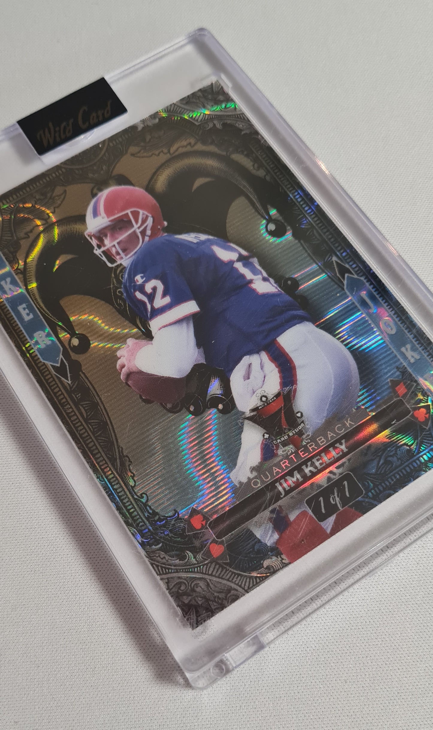 Jim Kelly - 2024 Wild Card - Joker - Football 1/1 NFL Buffalo Bills #7JW-JK