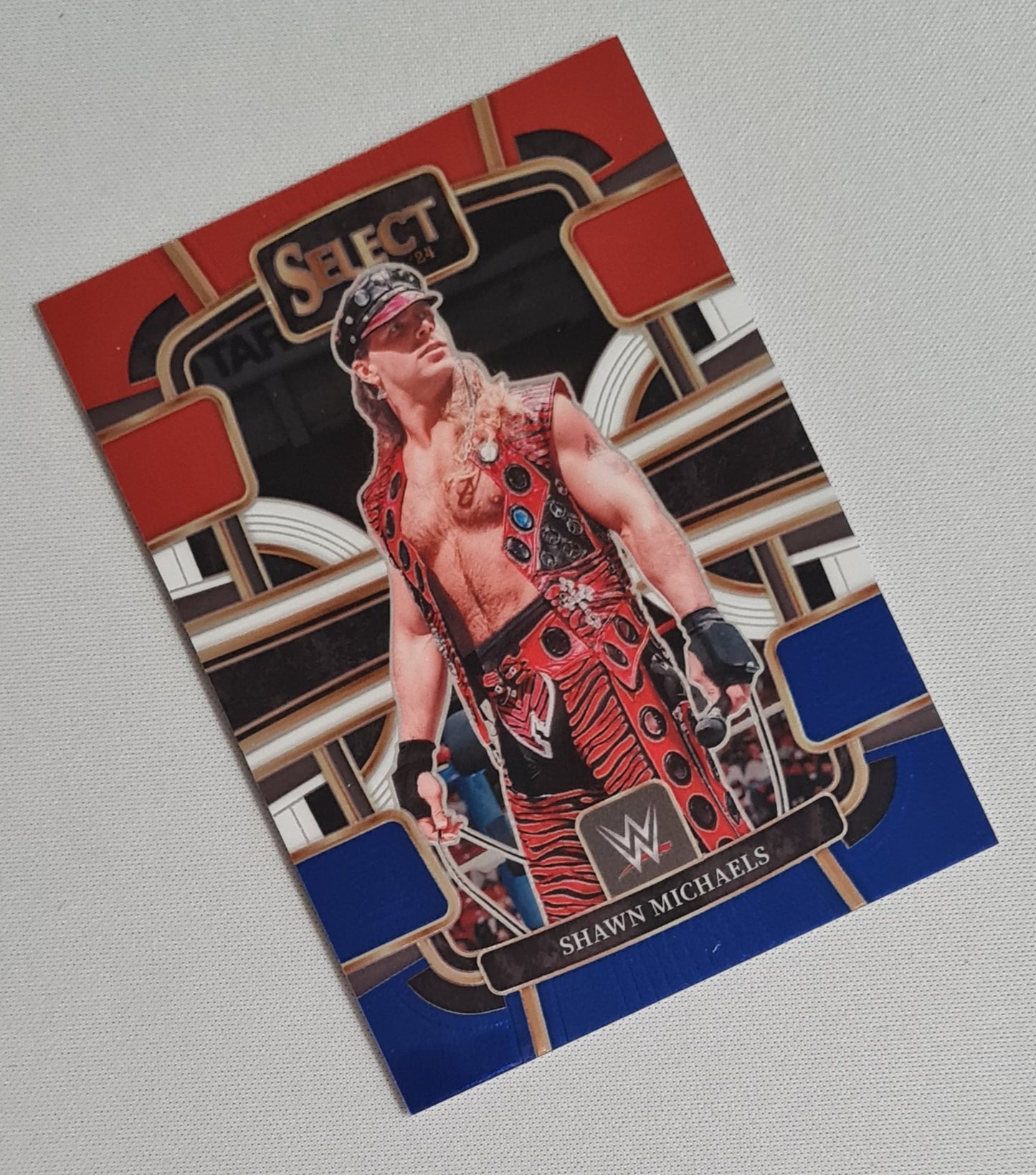Shawn Michaels - 2024 Panini Select WWE Wrestling Legends #25 Red/White/Blue Concourse