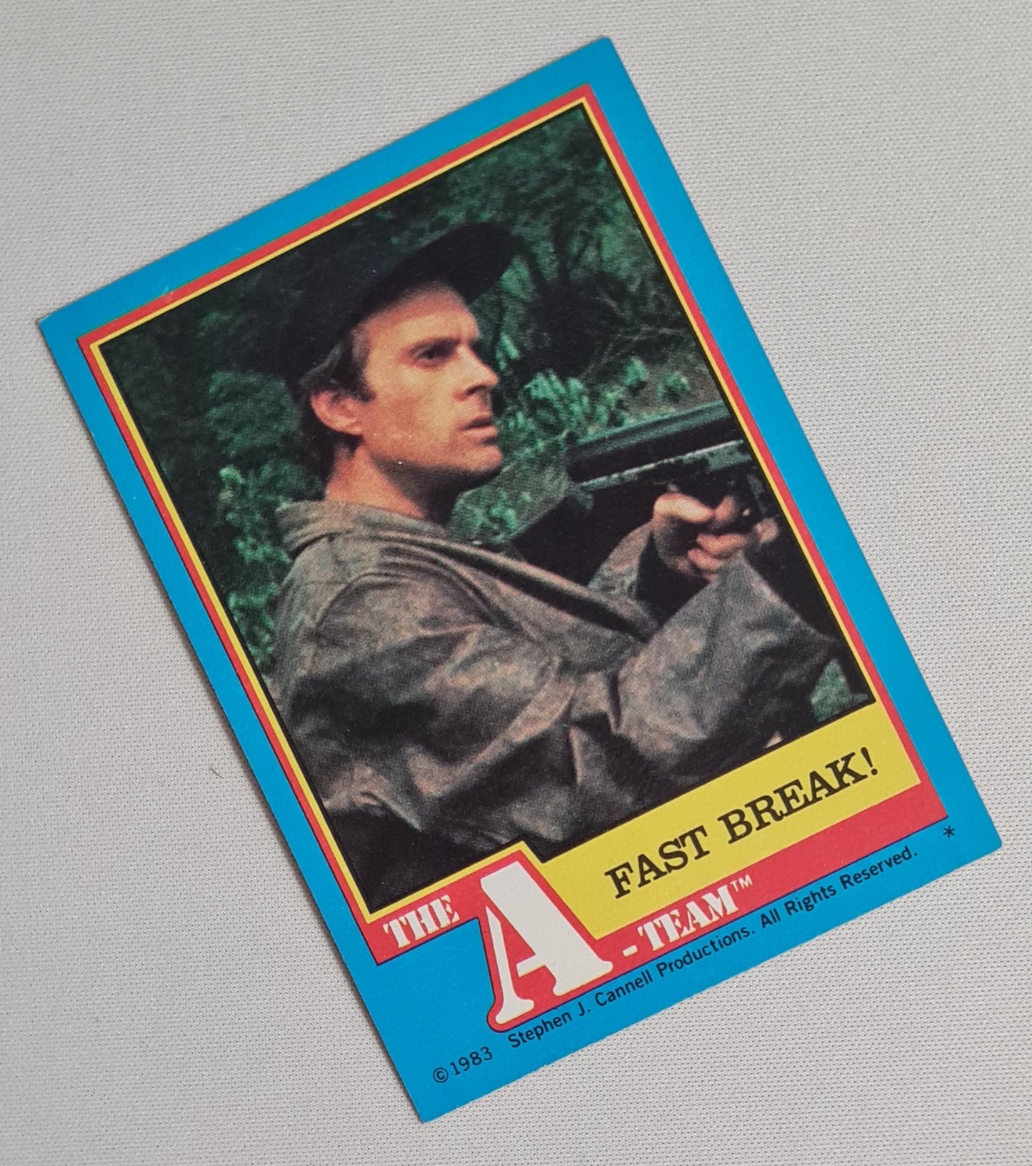 The A-Team - 1983 Topps Chewing Gum Inc. Stephen J. Cannell Production - featuring Murdock #56