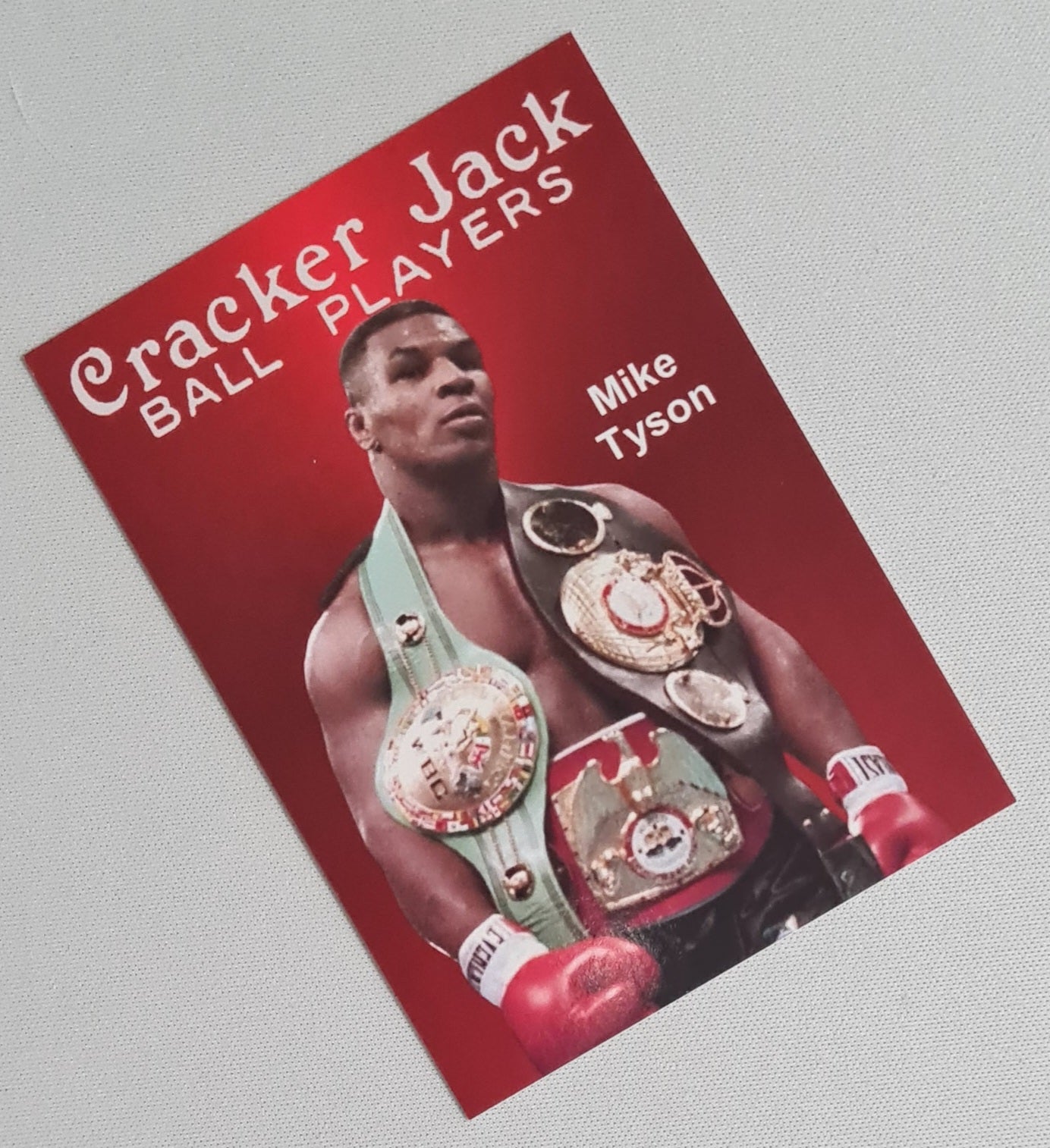 Mike Tyson - Cracker Jack Ball Players Boxing