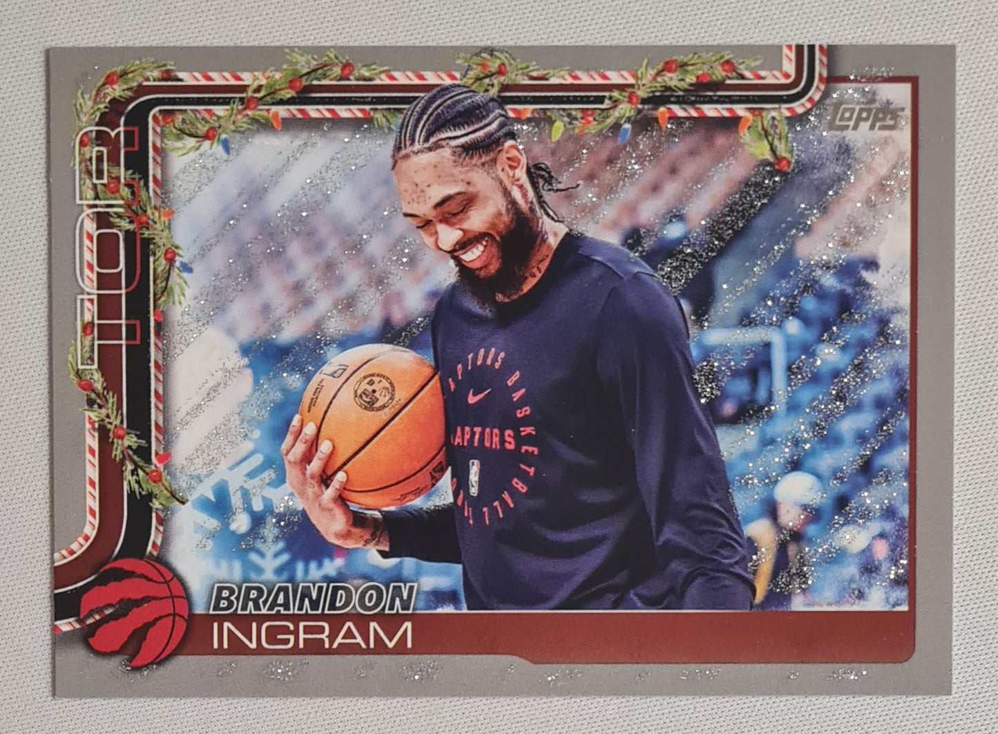 Brandon Ingram - 2025 Topps Holiday Snowflake Glitter - NBA Basketball Toronto Raptors #H24