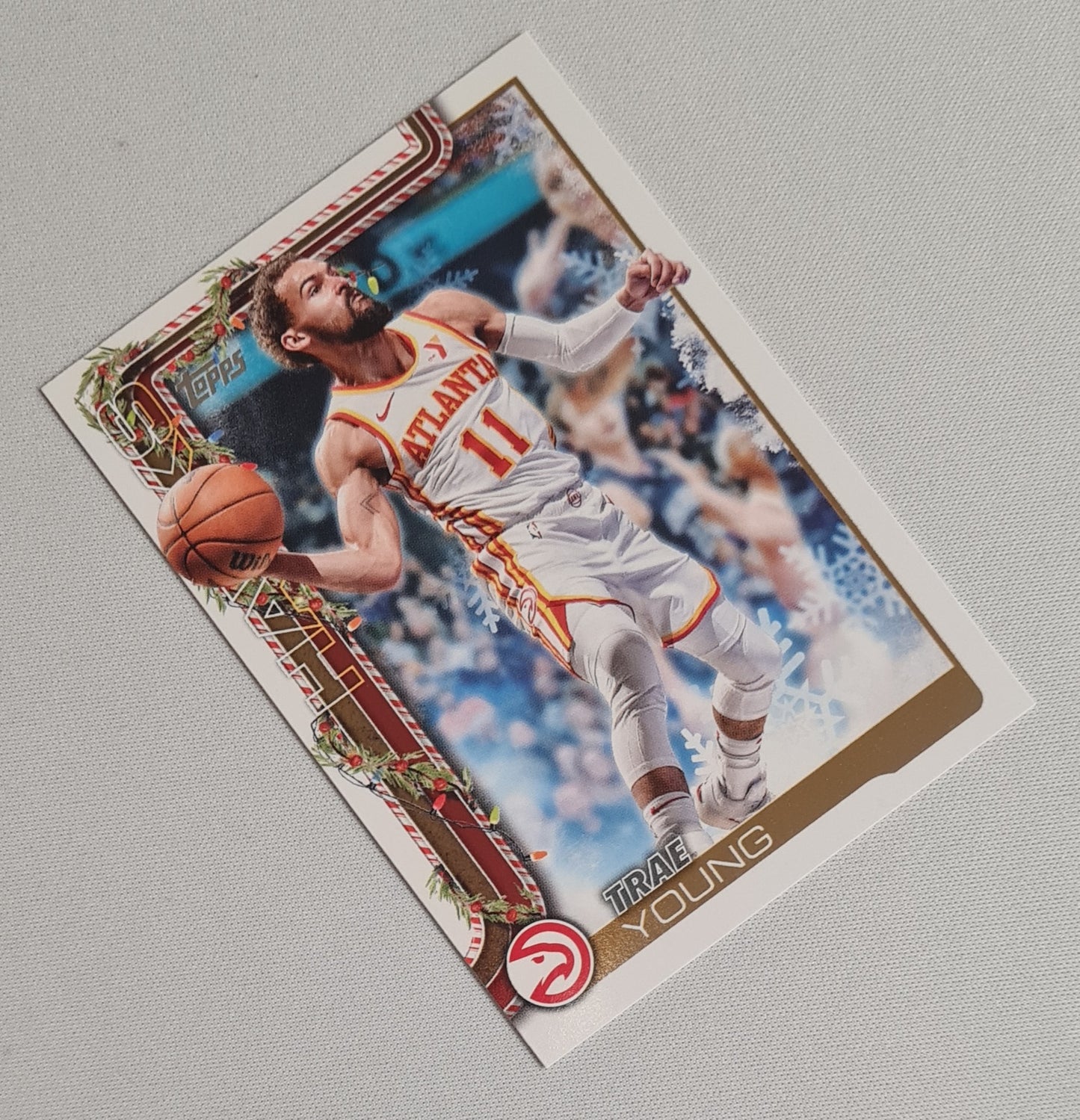 Trae Young - 2025 Topps Holiday - NBA Basketball Atlanta Hawks #H48