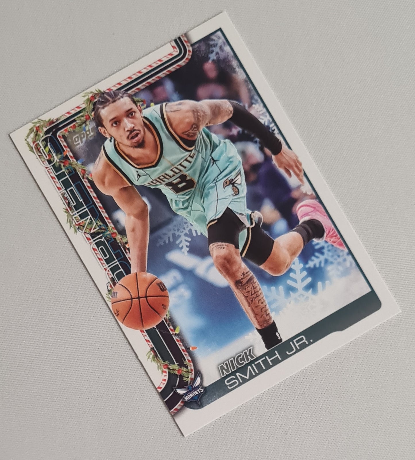 Nick Smith Jr. - 2025 Topps Holiday NBA Basketball Charlotte Hornets #H56