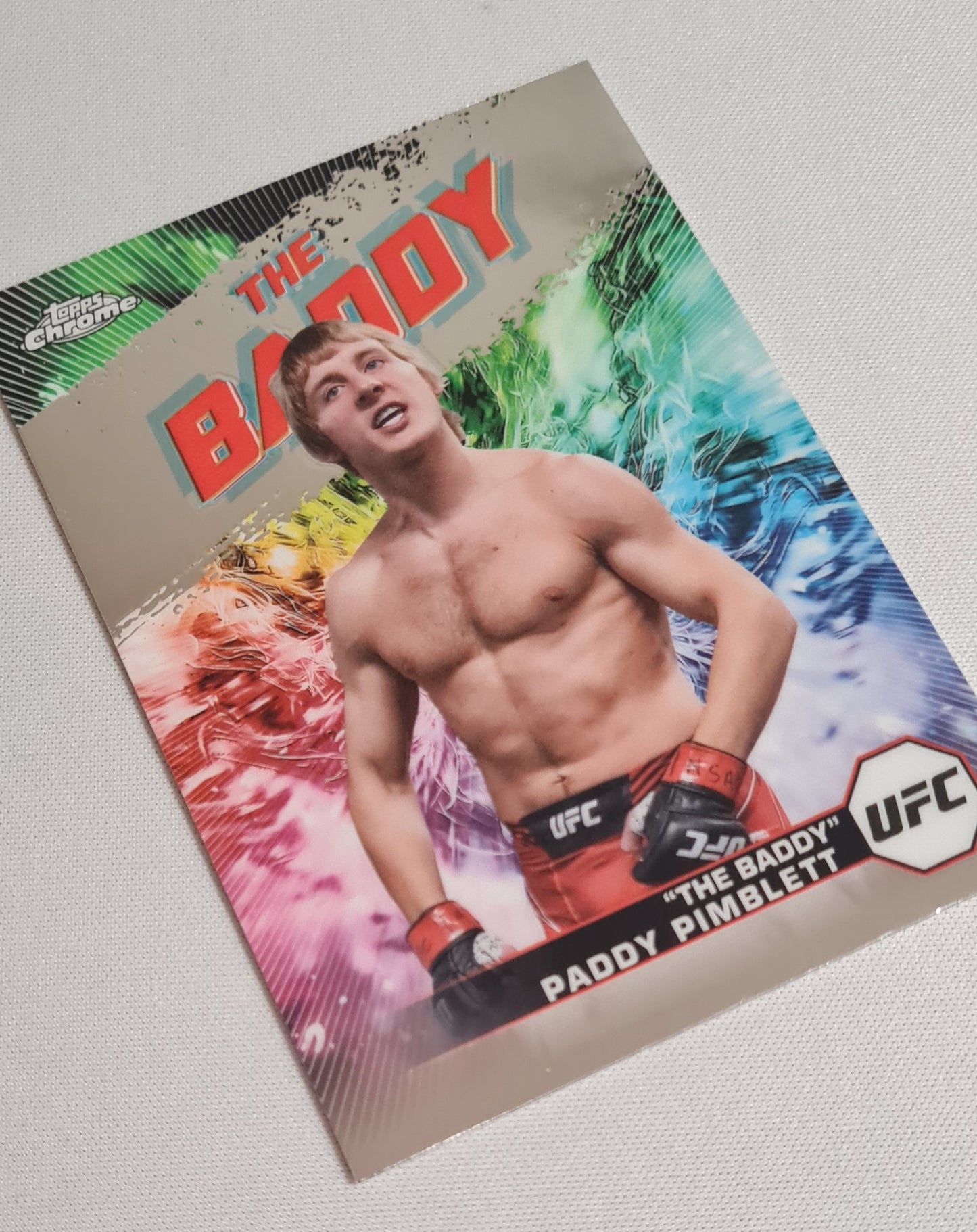 Paddy Pimblett "the Baddy" - 2024 Topps Chrome UFC The Baddy #AKA-16