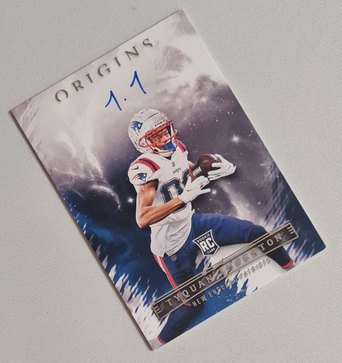 Tyquan Thornton - 2022 Panini Origins Football NFL New England Patriots (RC) #RAY-TTH