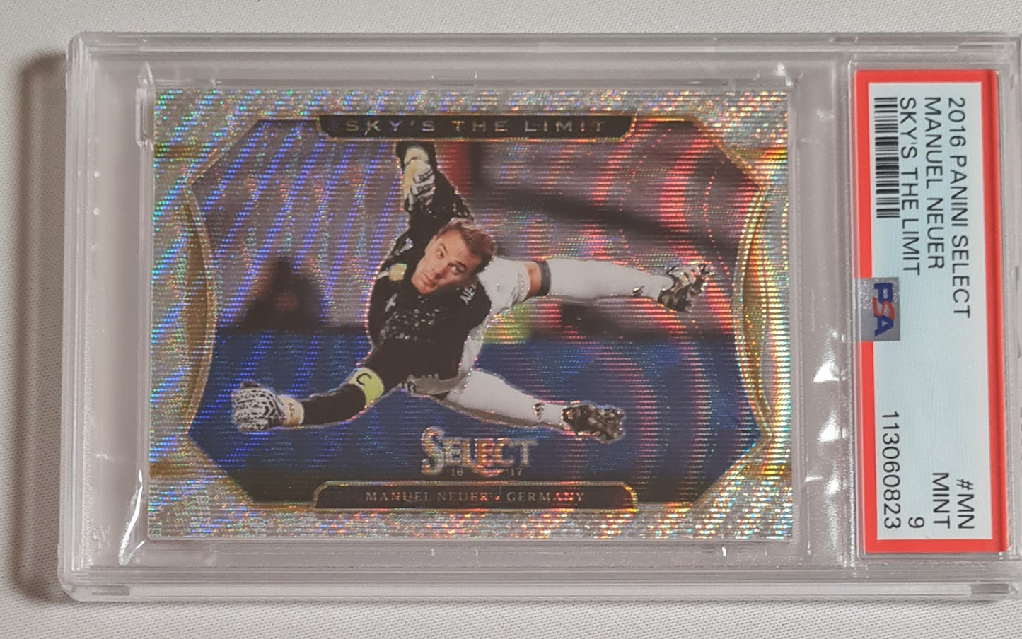 Manuel Neuer - 2016 Panini Select Soccer - Sky's the Limit - National Team: Germany #SL-MN PSA 9 MINT
