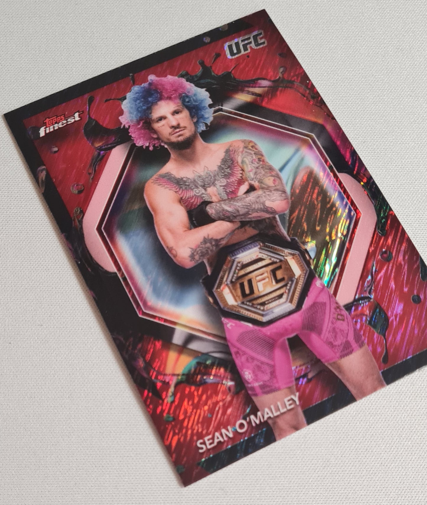 Sean O'Malley - 2024 Topps Finest UFC Fighter Bantamweight #226 Rare!
