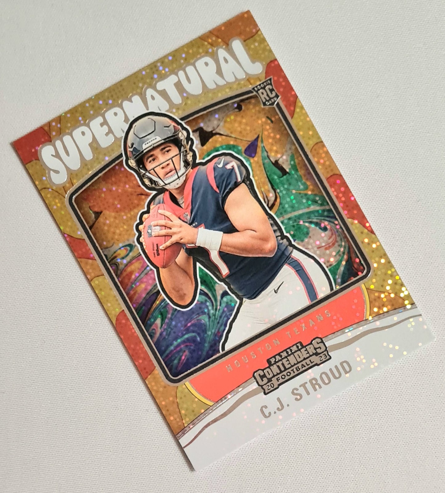 C.J. Stroud - 2023 Panini Contenders Football NFL Houston Texans Supernatural #4