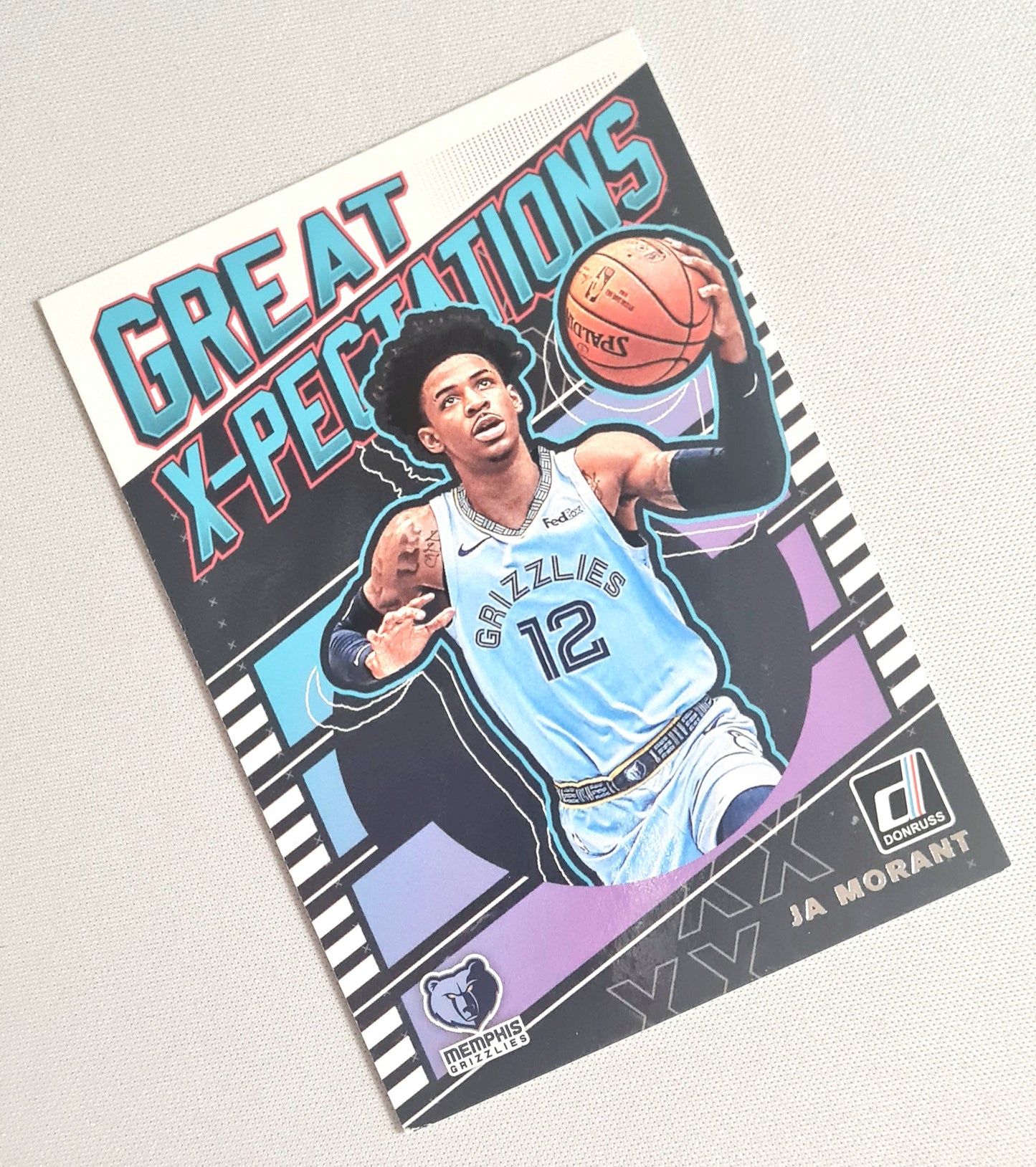 Ja Morant - 2019/20 Panini Donruss Basketball NBA Memphis Grizzlies Great X-Pectations #17