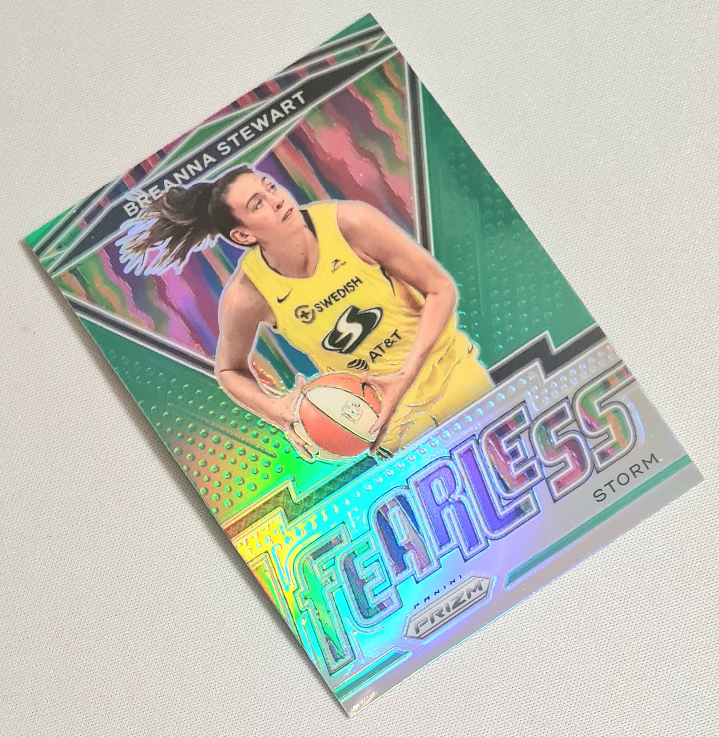 Breanna Stewart - 2021 Panini WNBA Prizm Basketball Fearless Seattle Storm #19