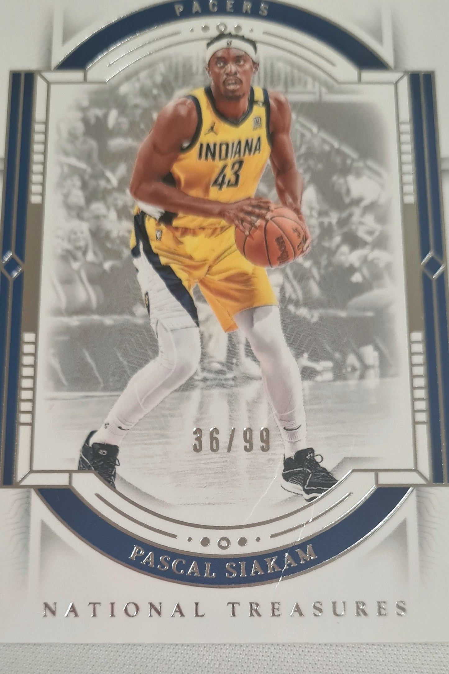 Pascal Siakam - 2023/24 Panini National Treasures Basketball NBA Indiana Pacers #63 Blue /99