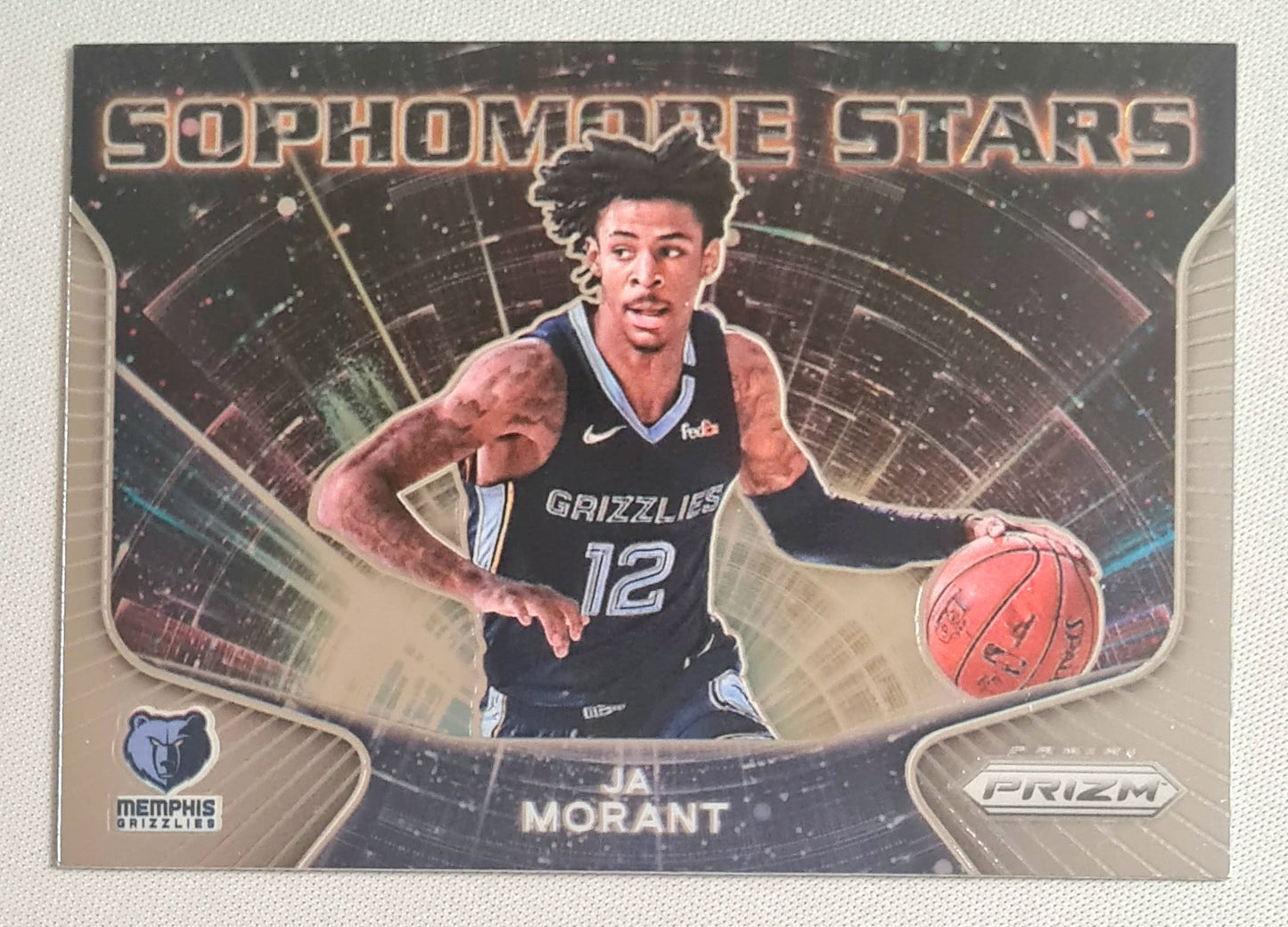 Ja Morant - 2020/21 Panini Prizm Basketball NBA Memphis Grizzlies Sophomore Stars #10