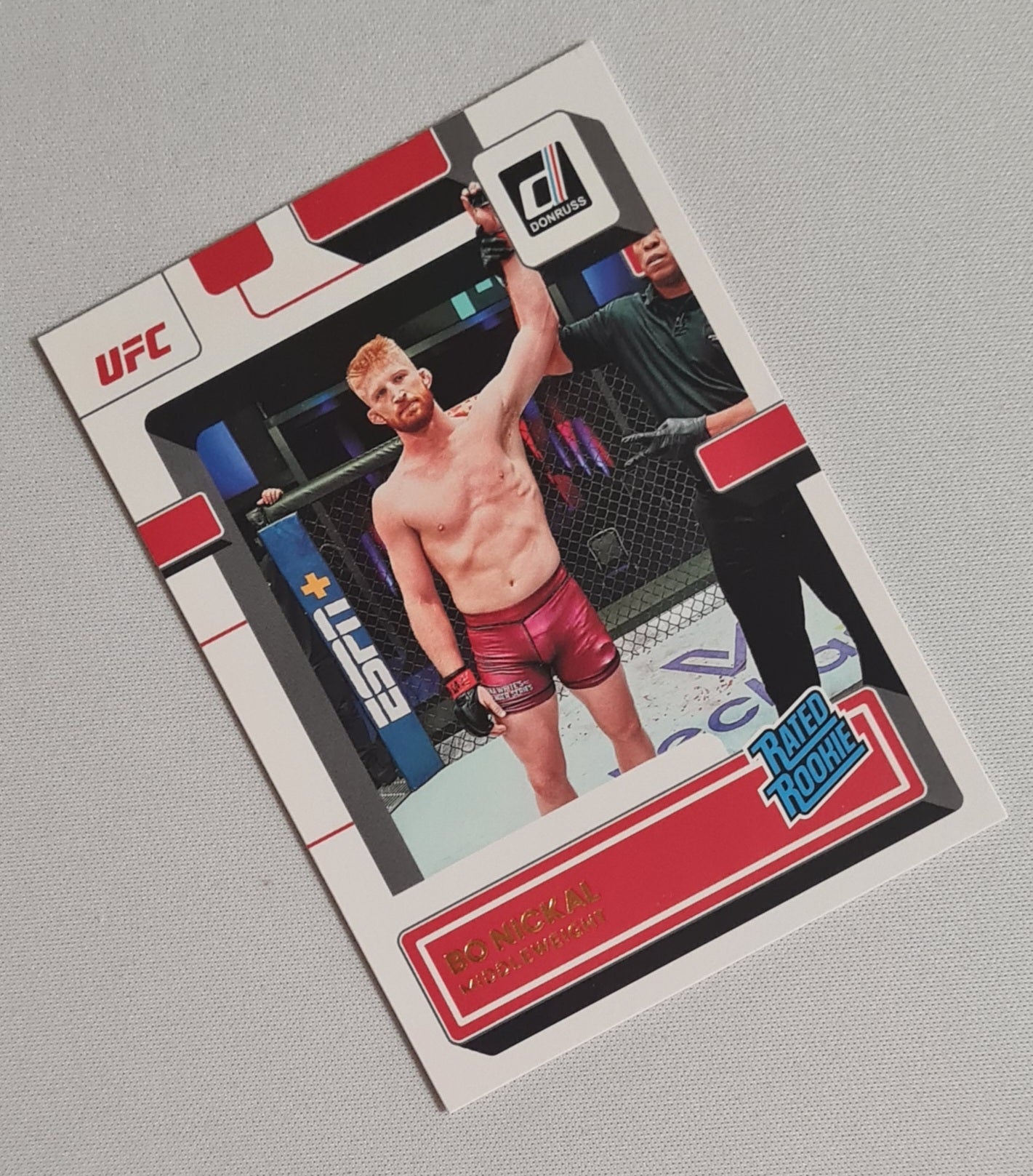 Bo Nickal - 2023 Panini Donruss UFC Fighter Middleweight - Rated Rookie - #203