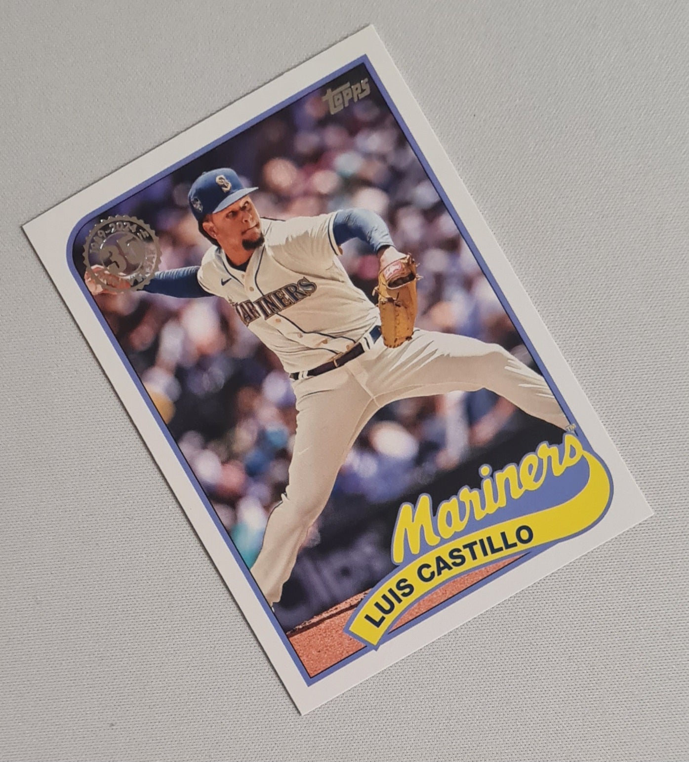 Luis Castillo - 2024 Topps Baseball Seattle Mariners #89B2-13