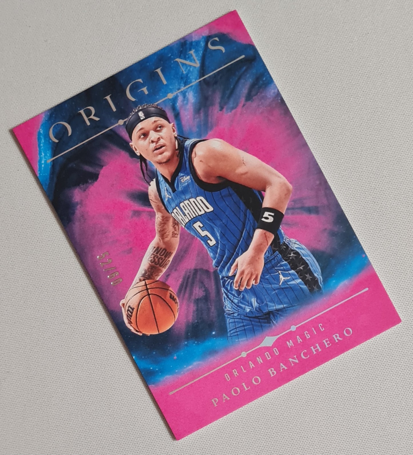 Paolo Banchero - 2024/25 Panini Origins Basketball NBA Orlando Magic #4 Pink /60