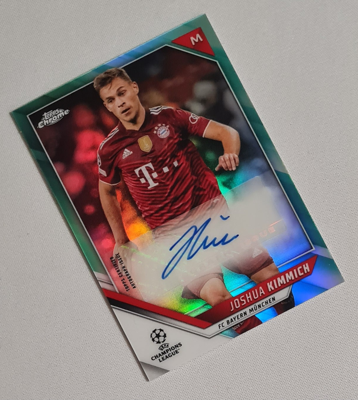 Joshua Kimmich - 2022 Topps Chrome FC Bayern Munchen #CA-JK /199 /Auto