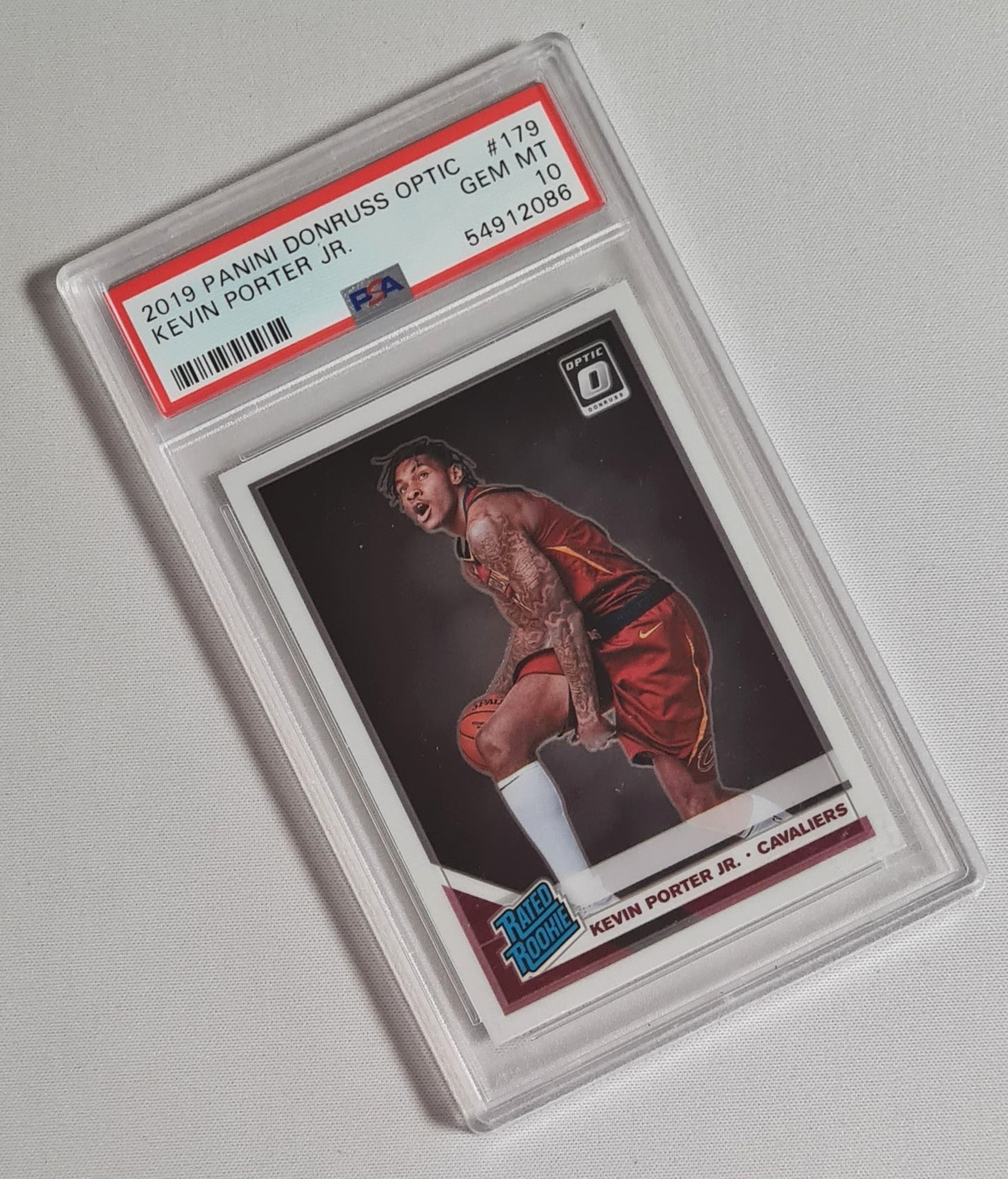 Kevin Porter Jr. - 2019 Panini Donruss Optic Basketball NBA Cavaliers #179 PSA 10 GEM MT