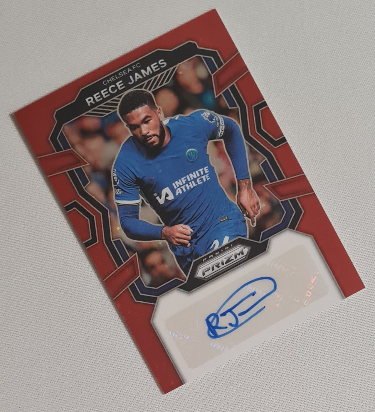 Reece James - 2023/24 Panini Prizm Premier League Soccer Chelsea FC #S-RJ /Auto