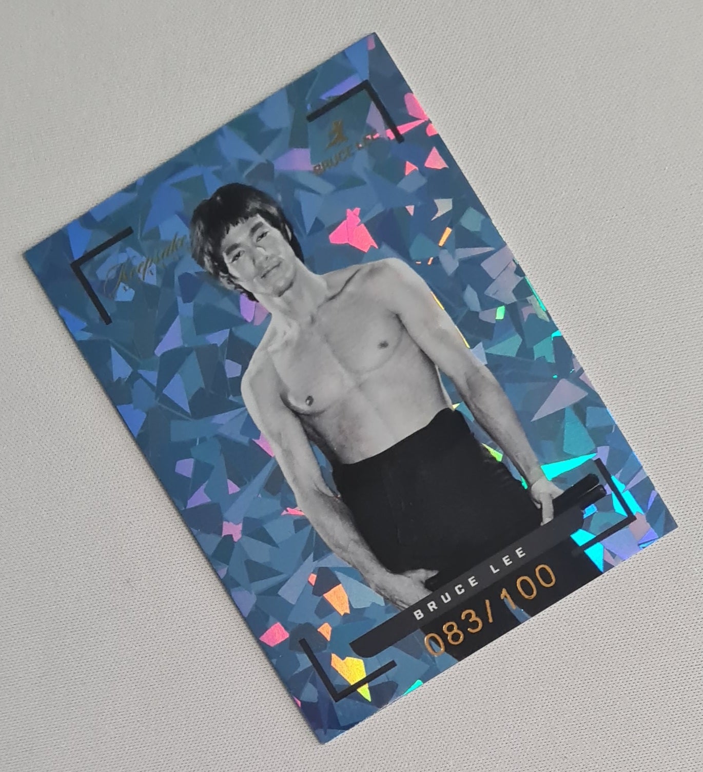 Bruce Lee - 2024 Keepsake Edition 50th Anniversary Bruce Lee Martial Artist #35 Blue /100