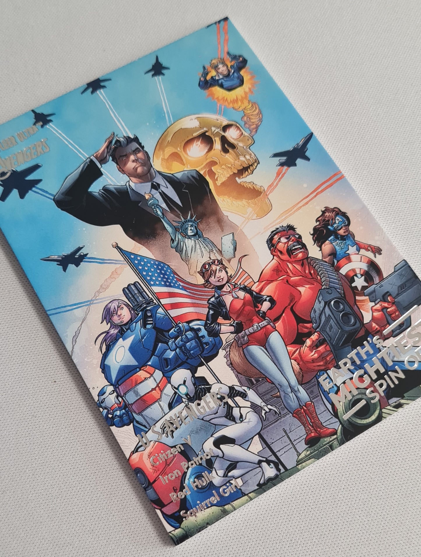 Earth's Mightiest Spin Offs - 2022 Upper Deck Marvel Fleer Ultra Avengers #SO-7
