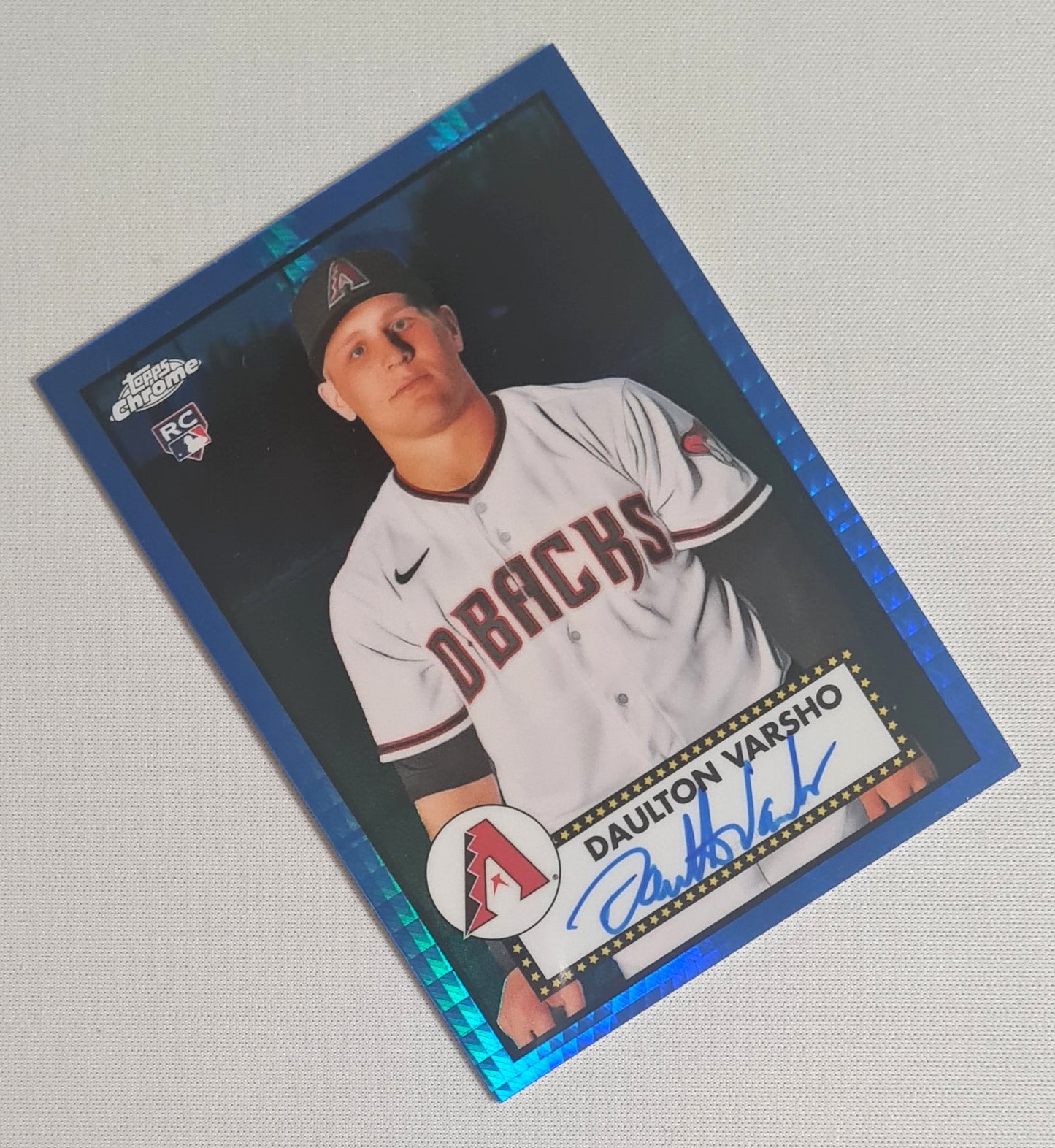 Daulton Varsho - 2021 Topps Chrome MLB Arizona Diamondbacks (RC) #PA-DV /Autograph