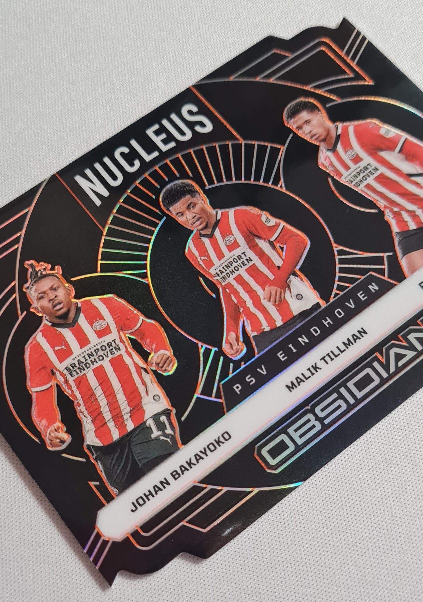 Bakayoko Tillman Flamingo - 2024-25 Panini Obsidian Nucleus PSV Eindhoven /75 #9
