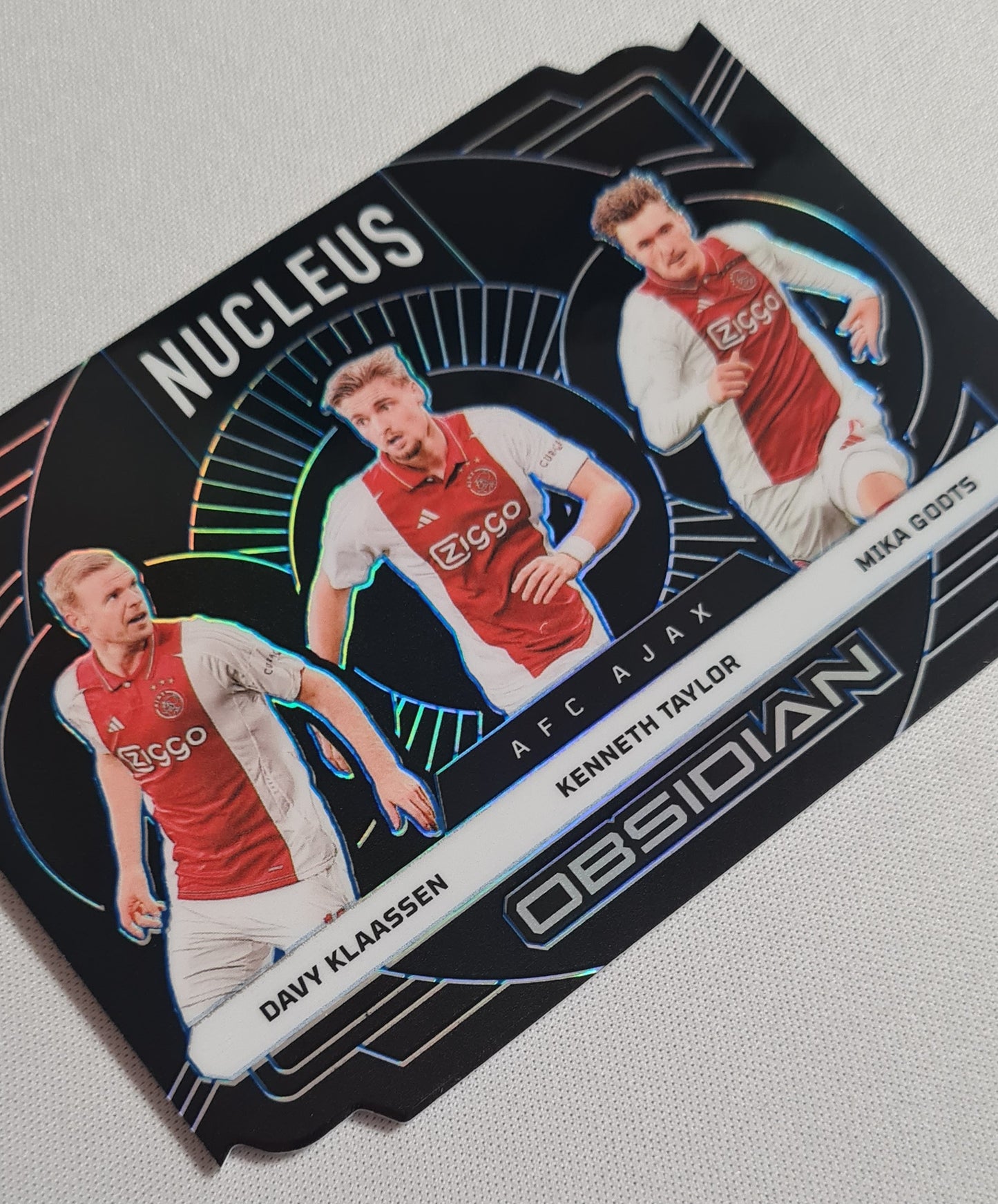 Klaassen Taylor Godts - 2024-25 Panini Obsidian Nucleus Ajax Amsterdam /25 #2