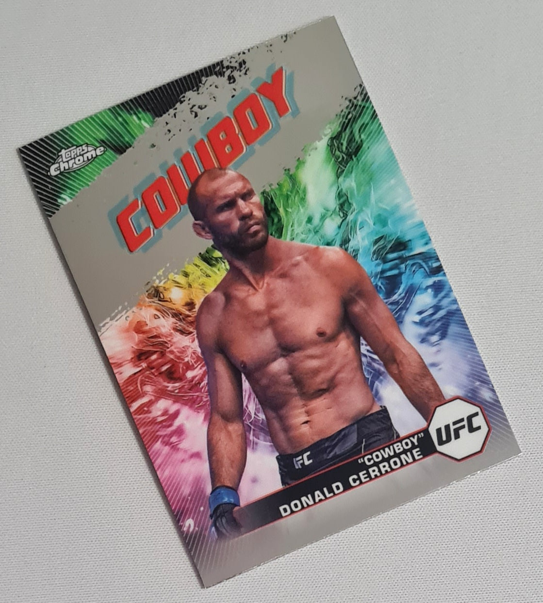 Donald Cerrone - 2024 Topps Chrome "Cowboy" UFC Fighter Welterweight #AKA-14