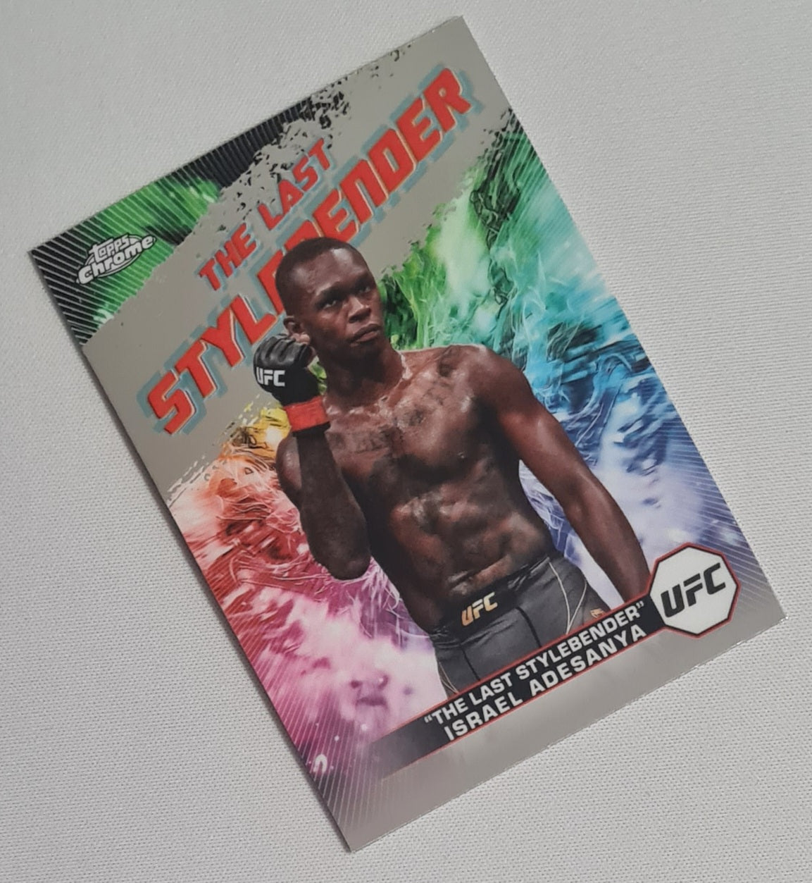 Israel Adesanya - 2024 Topps Chrome "The Last Stylebender" UFC Fighter Middleweight #AKA-6