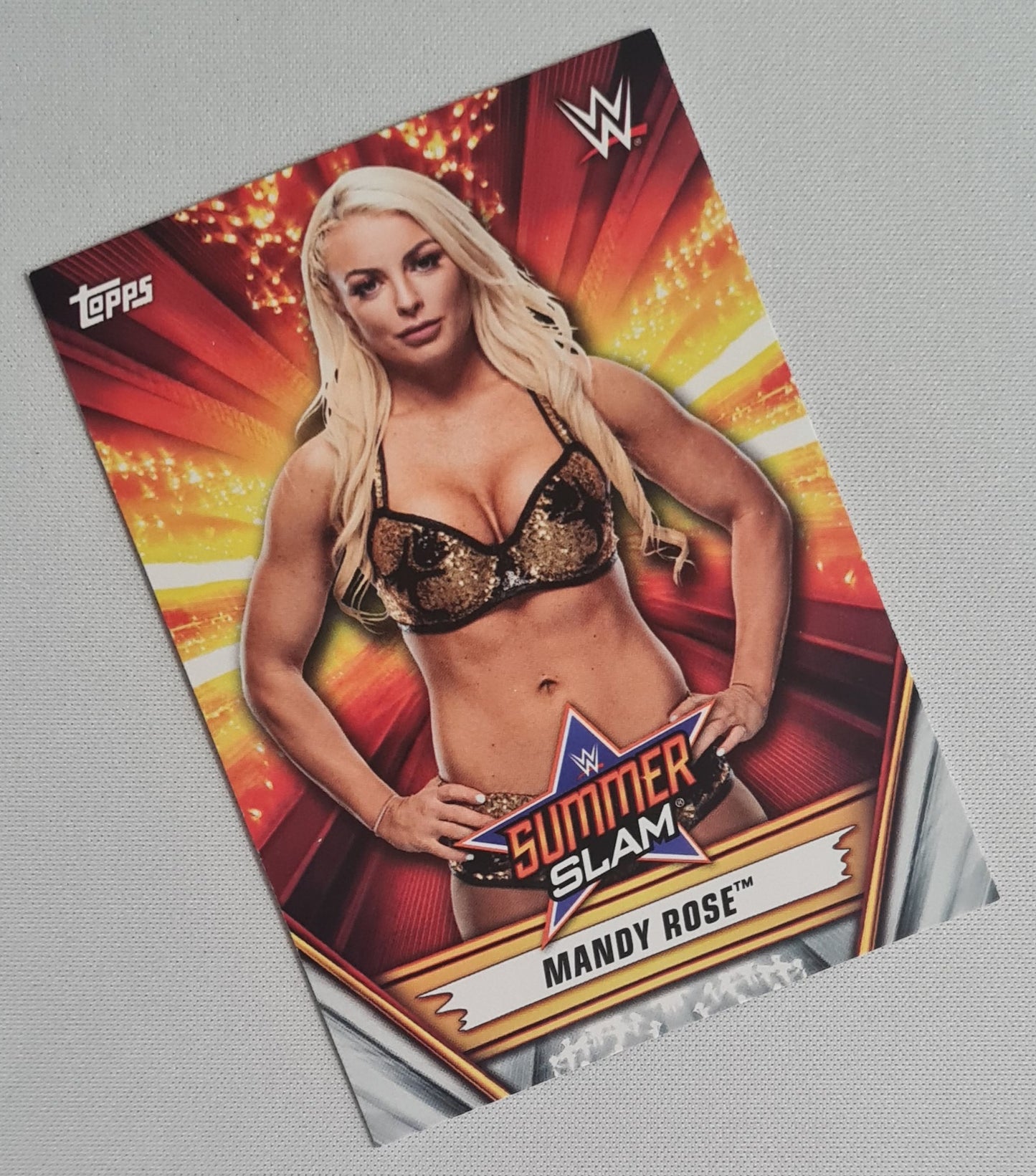 Mandy Rose - 2019 Topps WWE Wrestling SUMMERSLAM Superstar #47