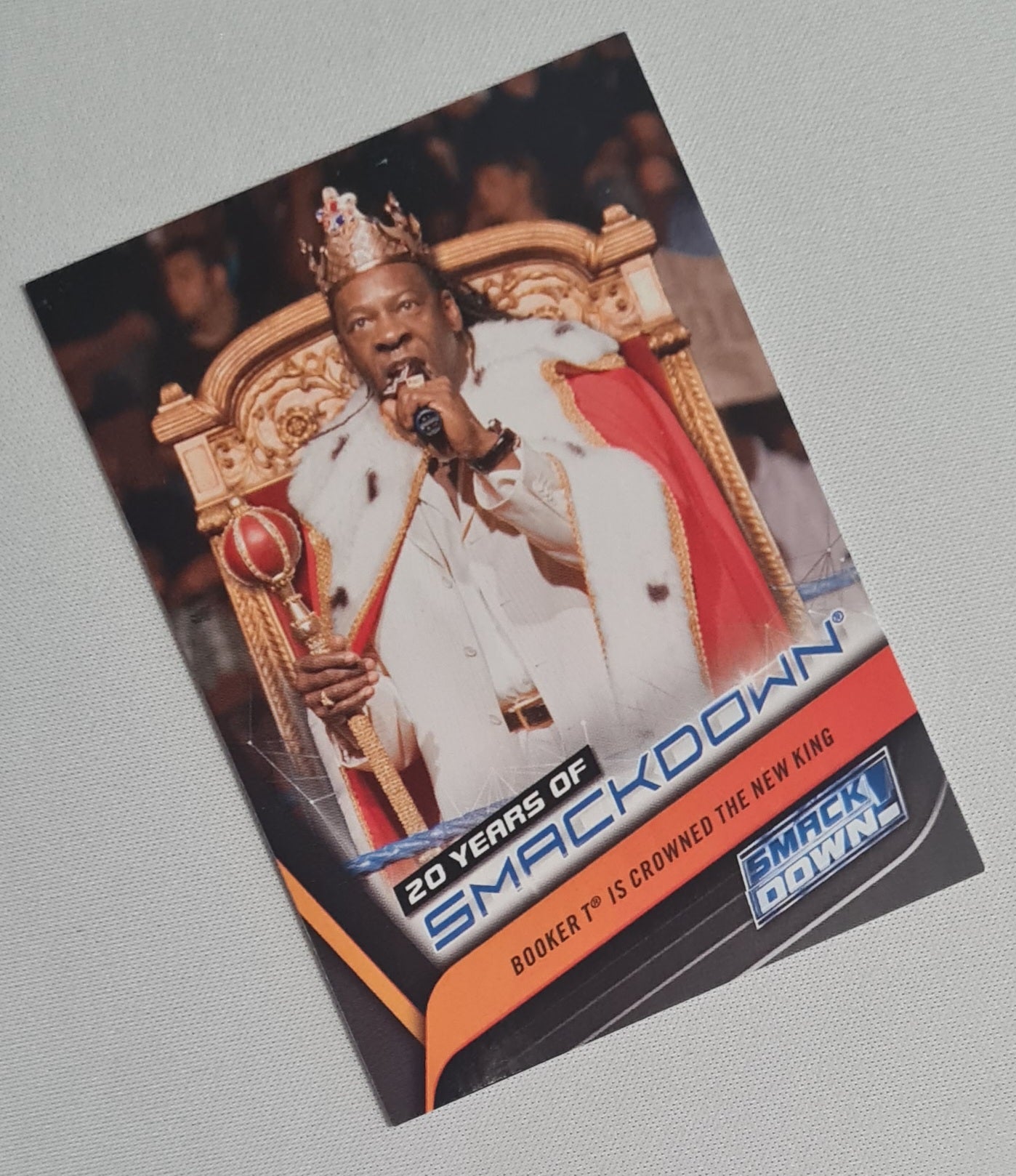 Booker T - 2019 Topps WWE Wrestling SMACK DOWN #SD-22