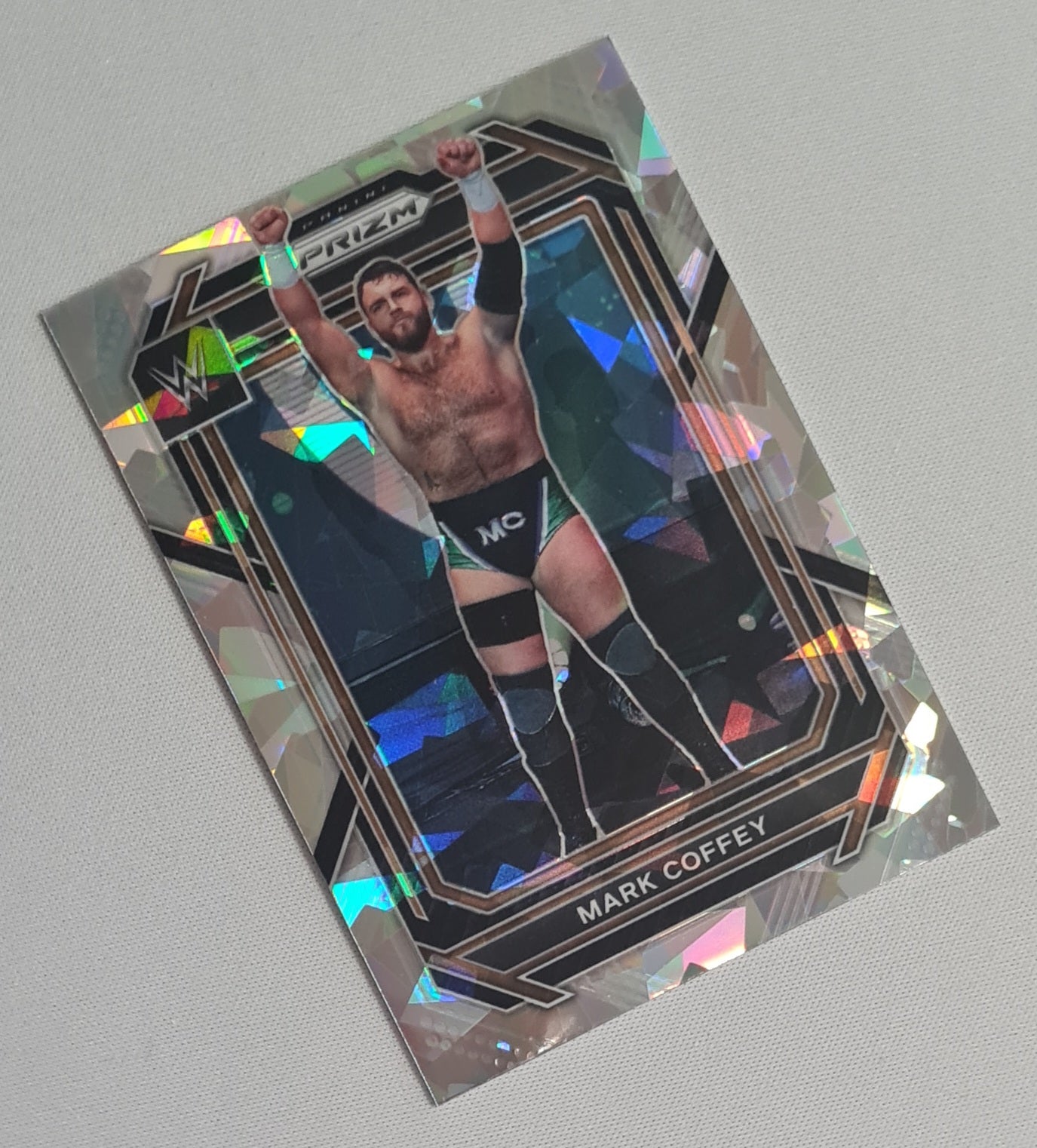 Mark Coffey - 2023 Panini Prizm WWE Wrestling NXT #198 Cracked Ice