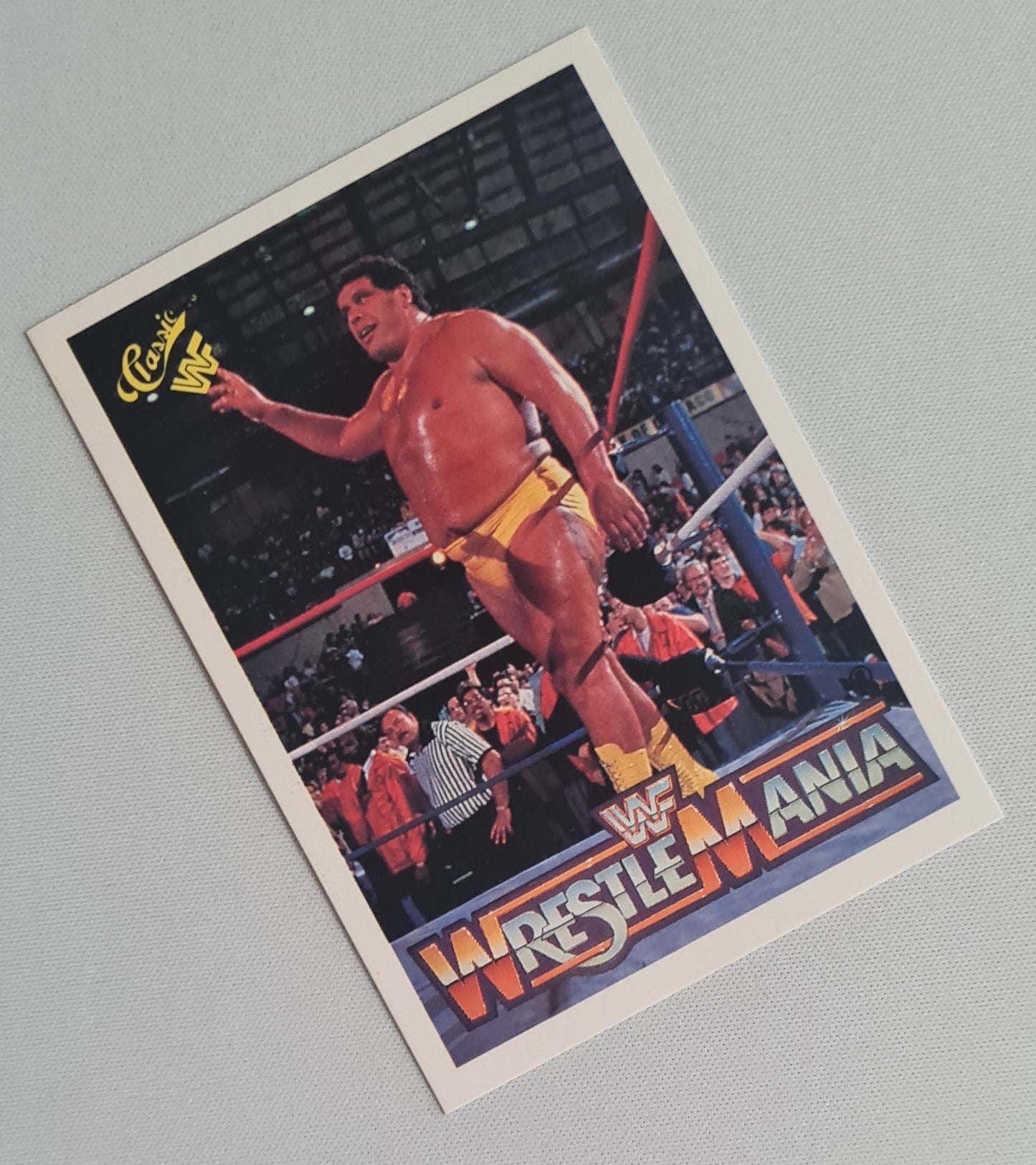 Andre the Giant - 1990 TitansSports WRESTLEMANIA 2 WWF Classic #16
