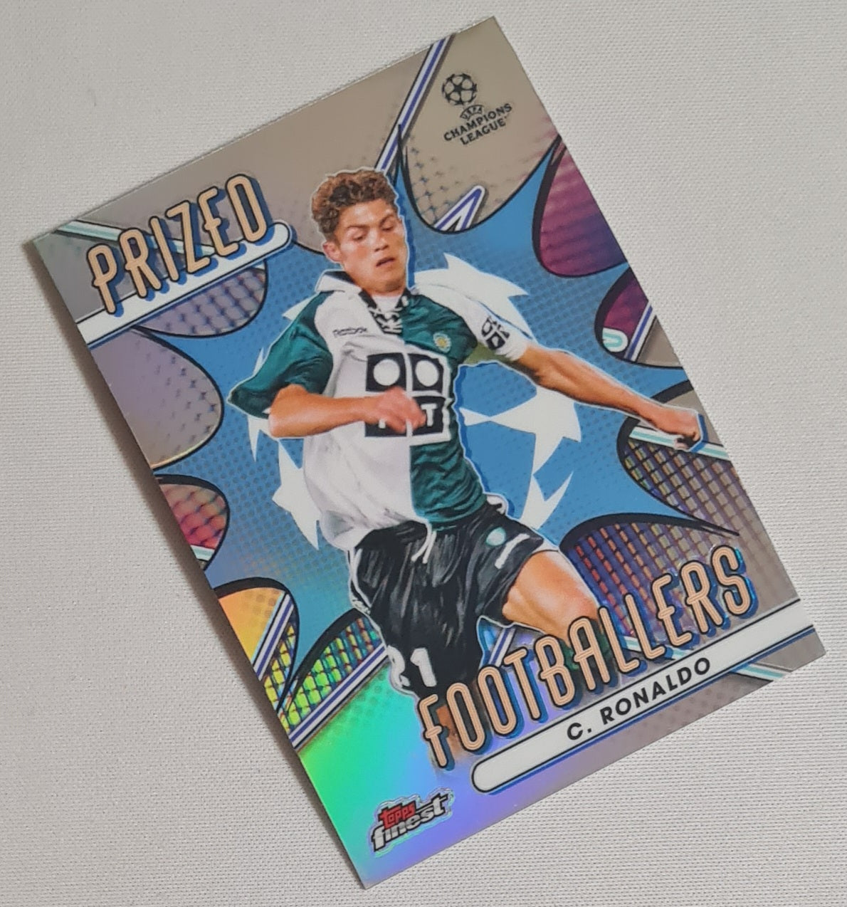 Cristiano Ronaldo - 2023 Topps Finest Prized Footballers #PF-10