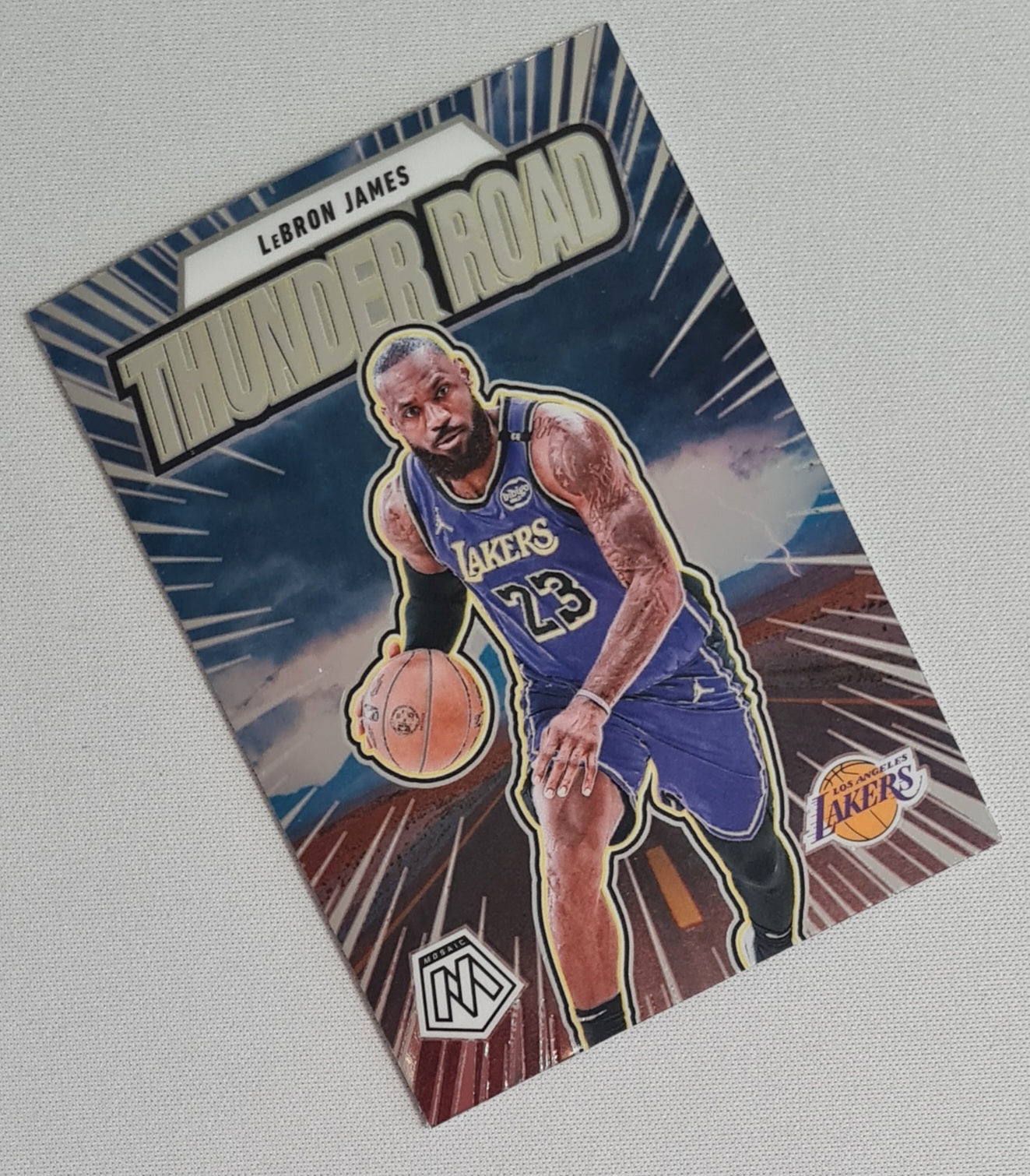 Lebron James - 2024/25 Panini Mosaic Basketball NBA LA Lakers - Thunder Road - #3