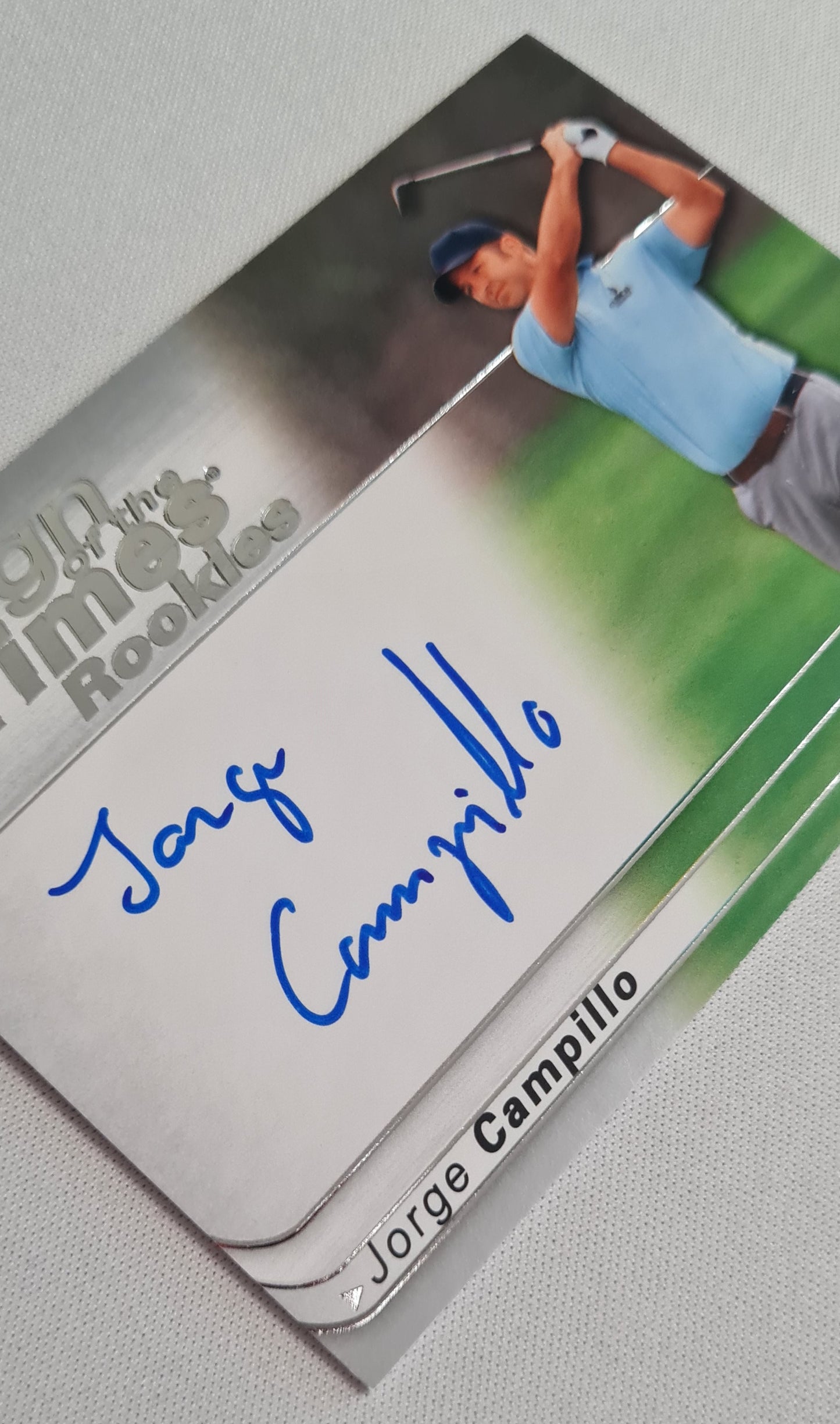 Jorge Campillo - 2021 Upper Deck SP Authentic Golf Sign of the Times Rookies #SOTTR-JC /Autograph
