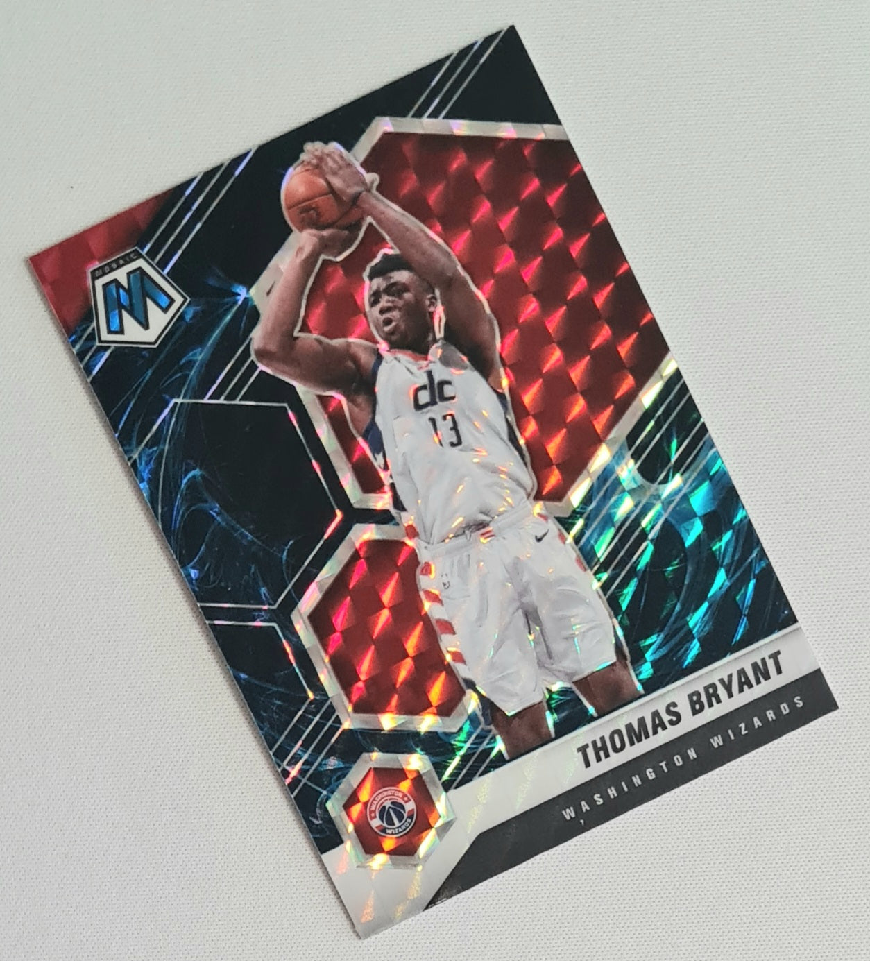 Thomas Bryant - 2020/21 Panini Mosaic Basketball NBA Washington Wizards #194