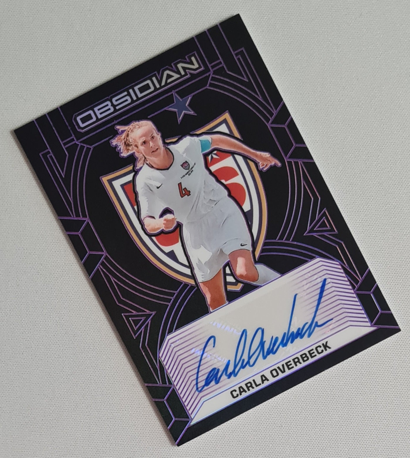 Carla Overbeck - 2024/25 Panini Obsidian Soccer Team USA Class of 1999 #99-COV /50 /Autograph