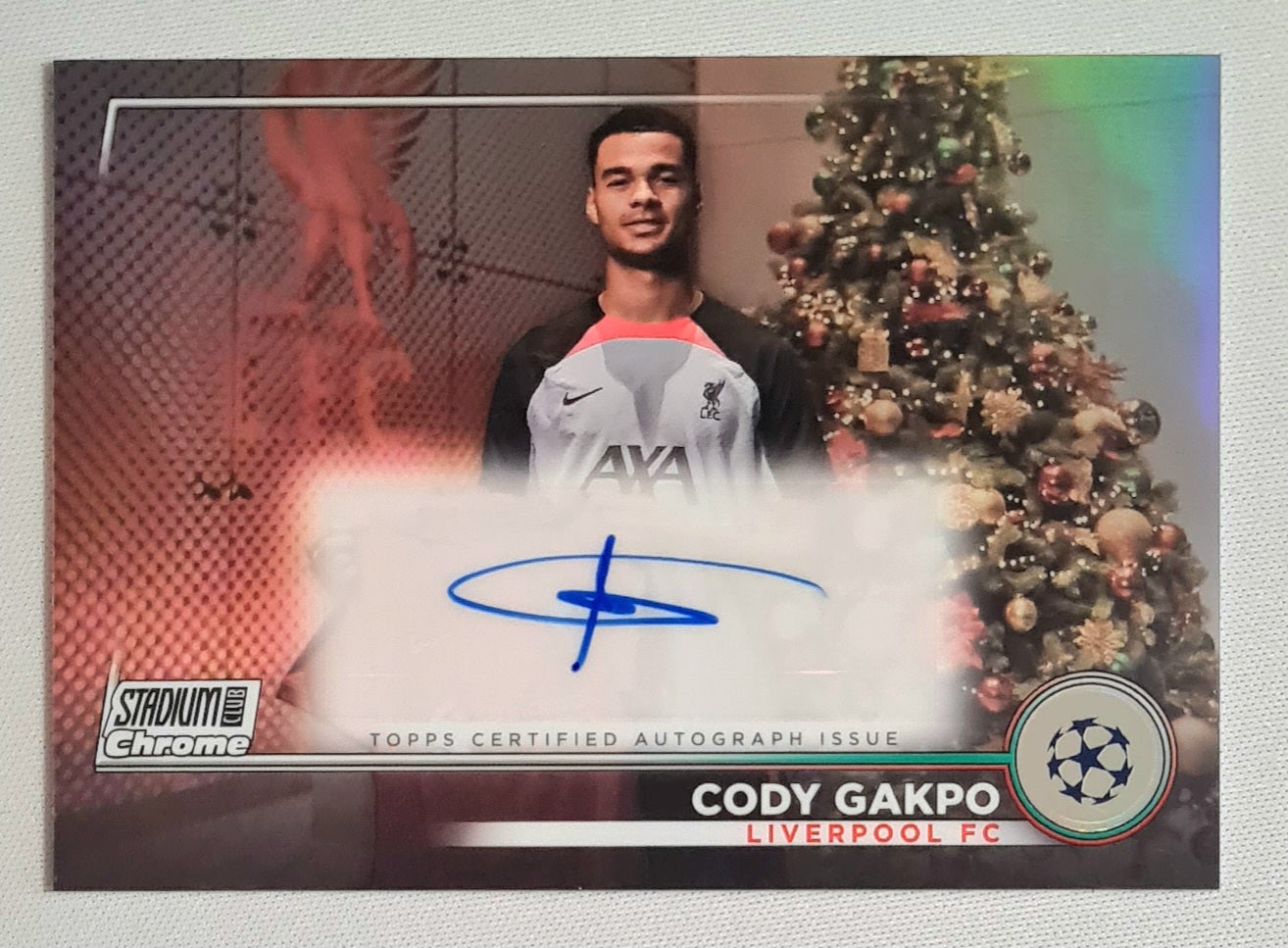 Cody Gakpo - 2023 Topps Stadium Chrome Club Liverpool F.C. #CA-GG /Autograph